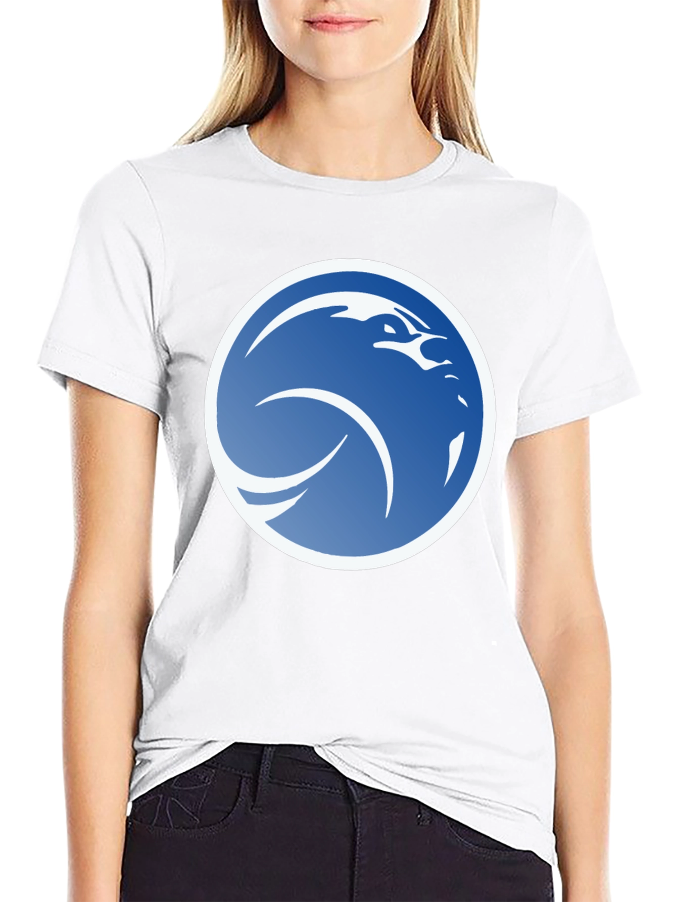 Bold Eagle Graphic Black T-Shirt - Modern Style
