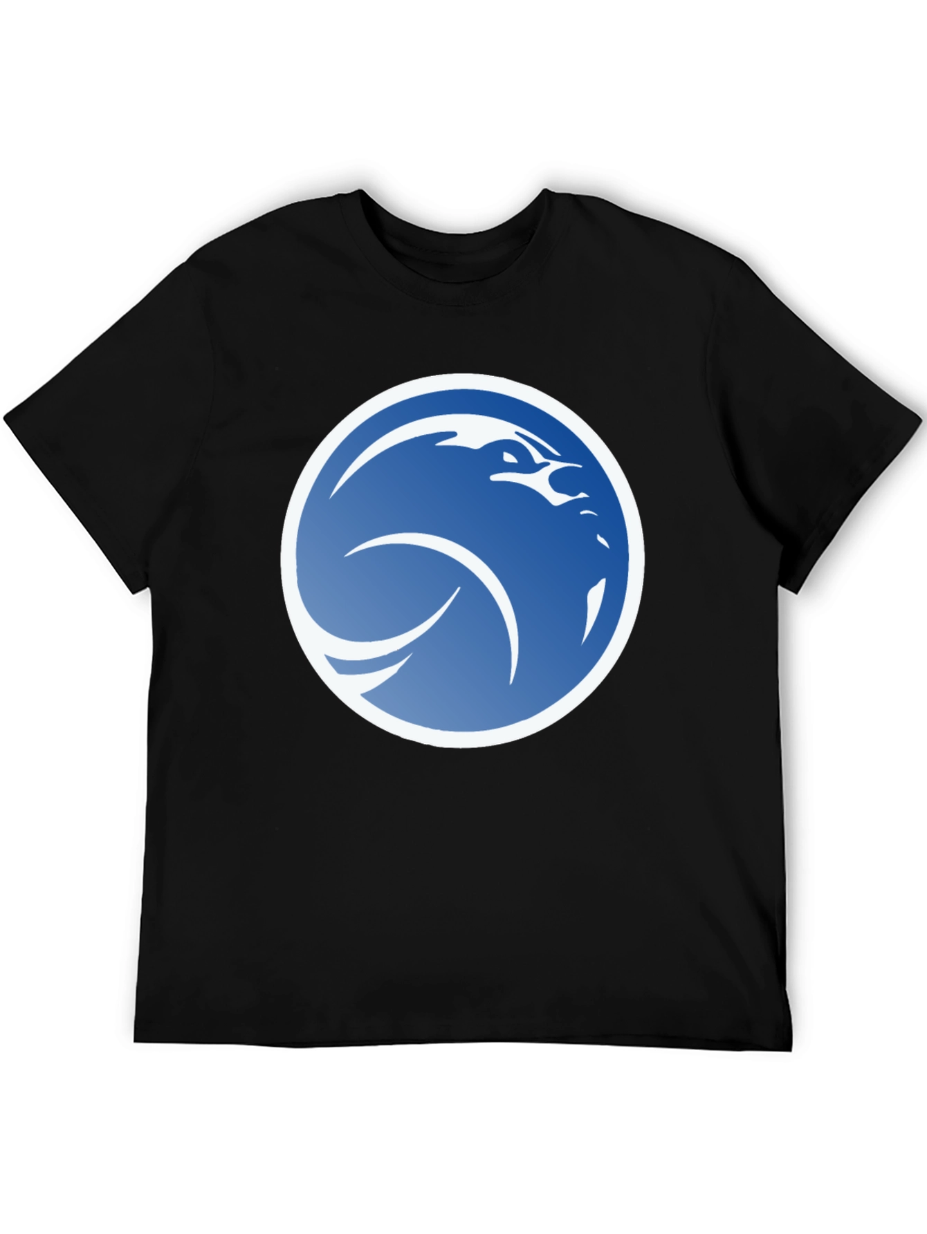 Bold Eagle Graphic Black T-Shirt - Modern Style