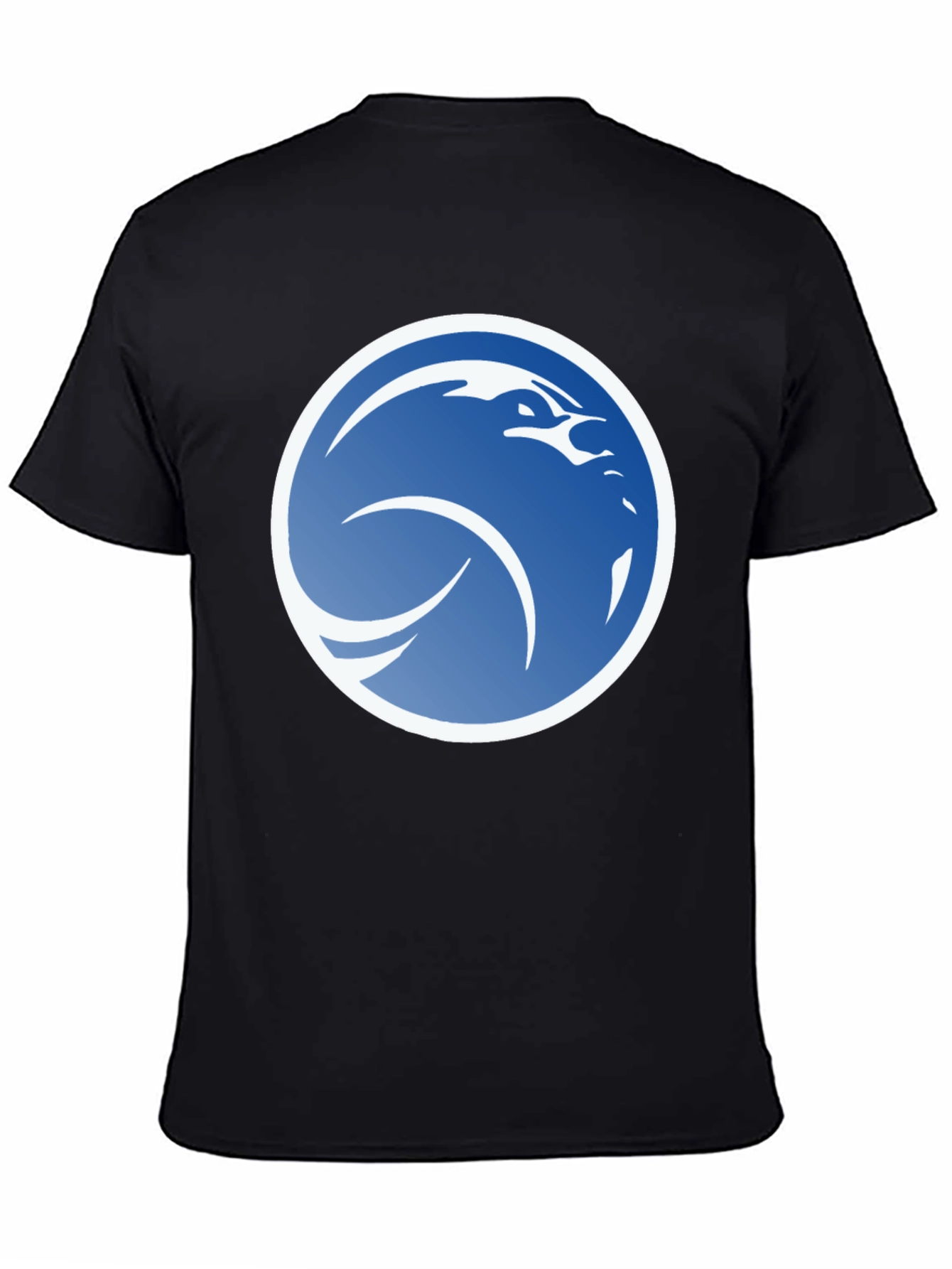 Bold Eagle Graphic Black T-Shirt - Modern Style