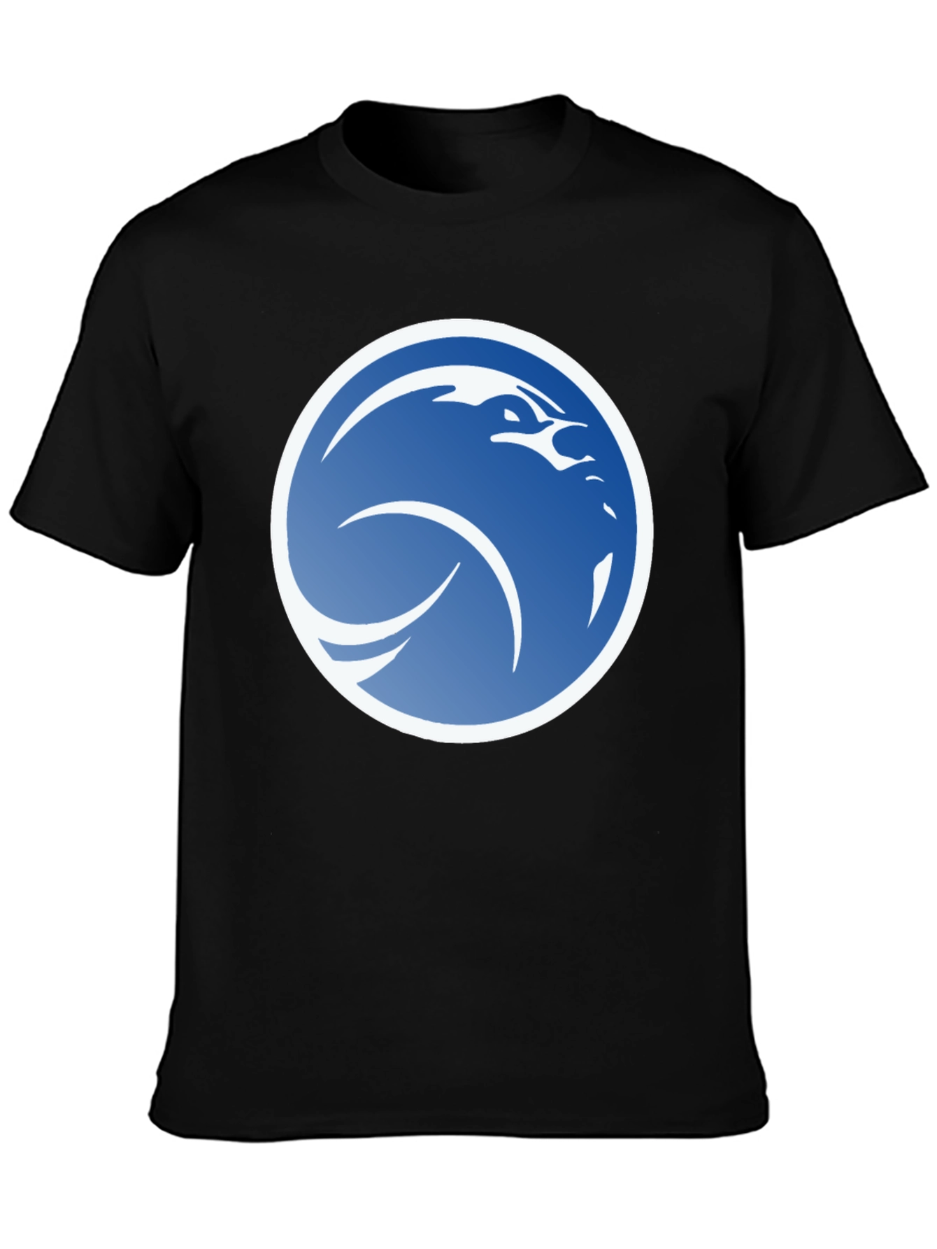 Bold Eagle Graphic Black T-Shirt - Modern Style