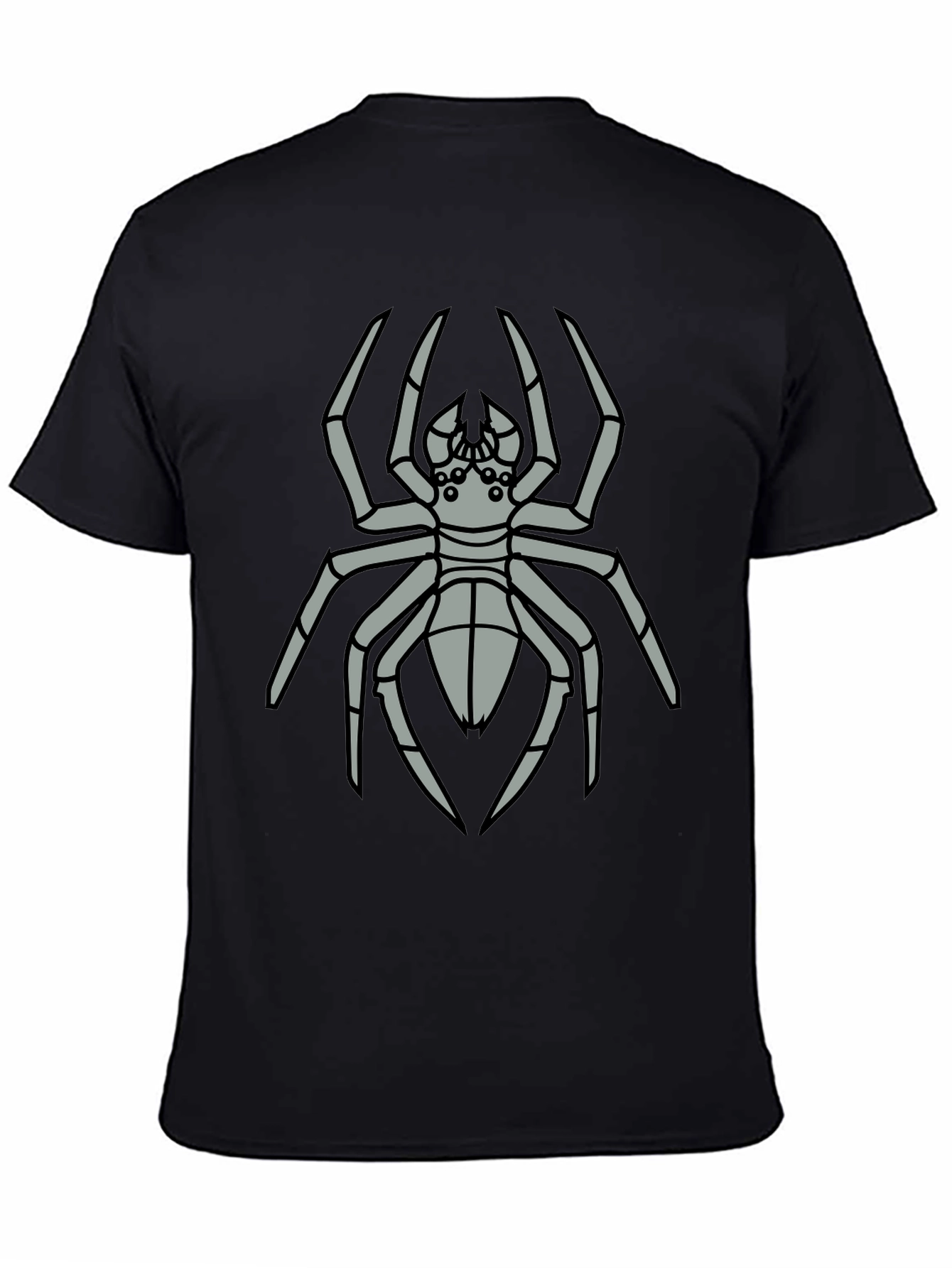 Spider Graphic Tee - Mens Black T-Shirt