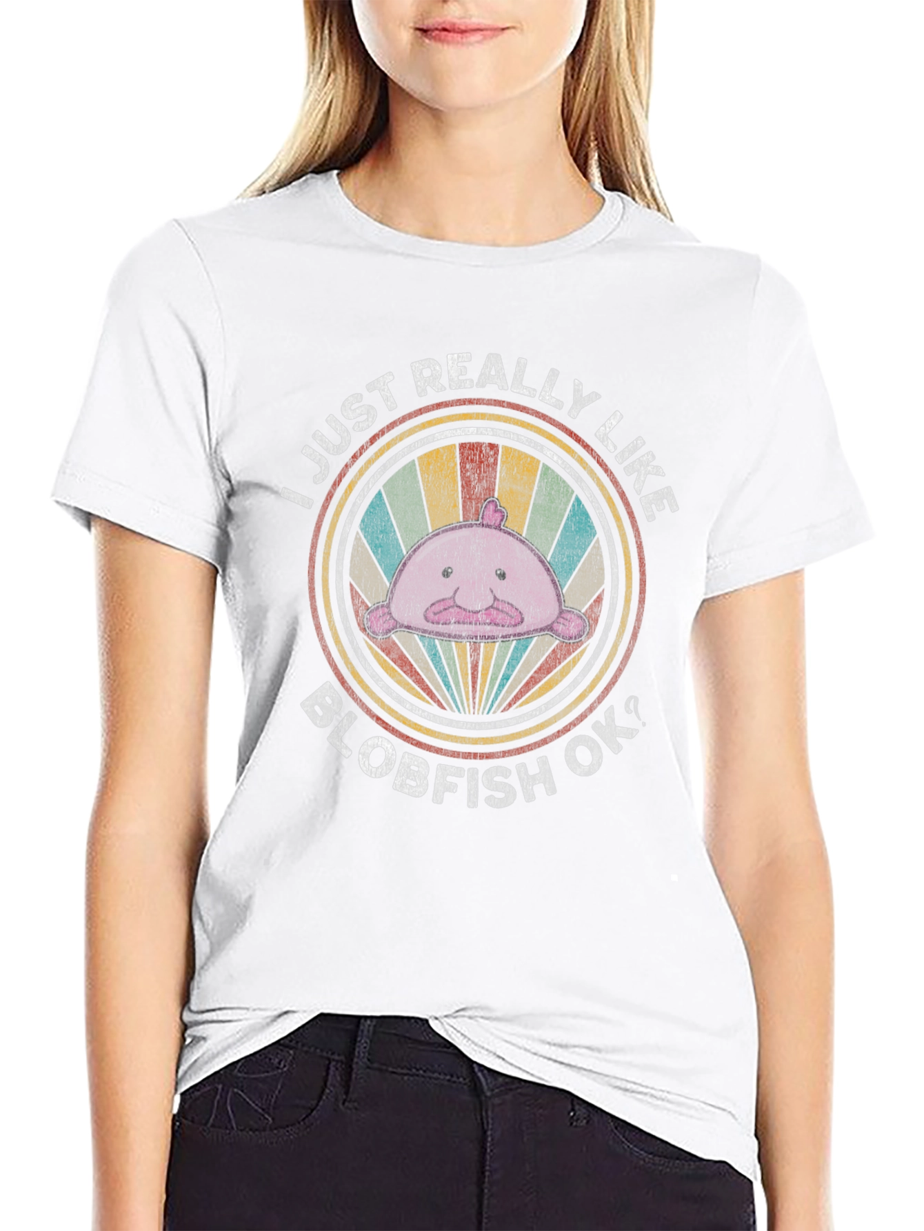 I Just Really Like Blobfish OK? T-Shirt
