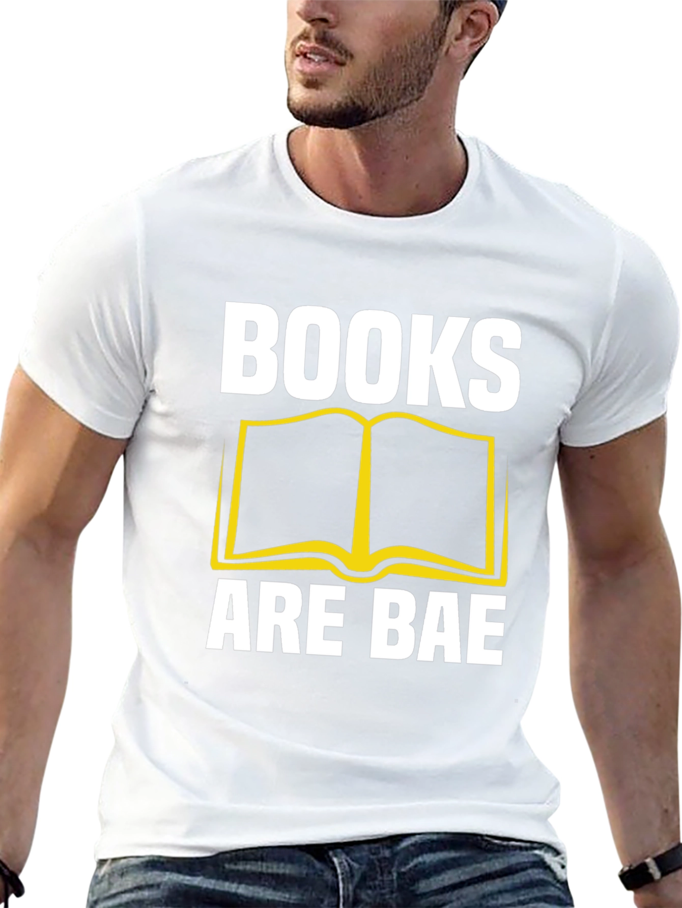 Books Are Bae Black Graphic T-Shirt