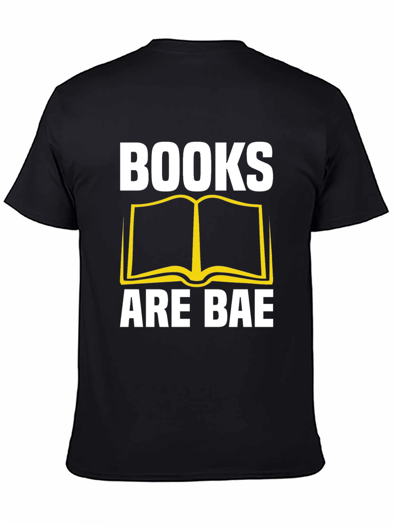 Books Are Bae Black Graphic T-Shirt