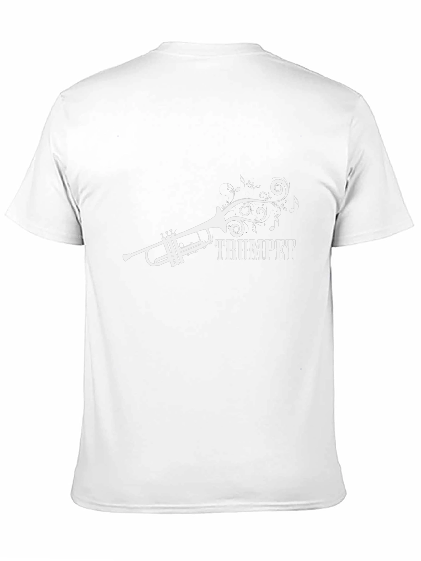 Trumpet Music T-Shirt - Black Cotton Tee