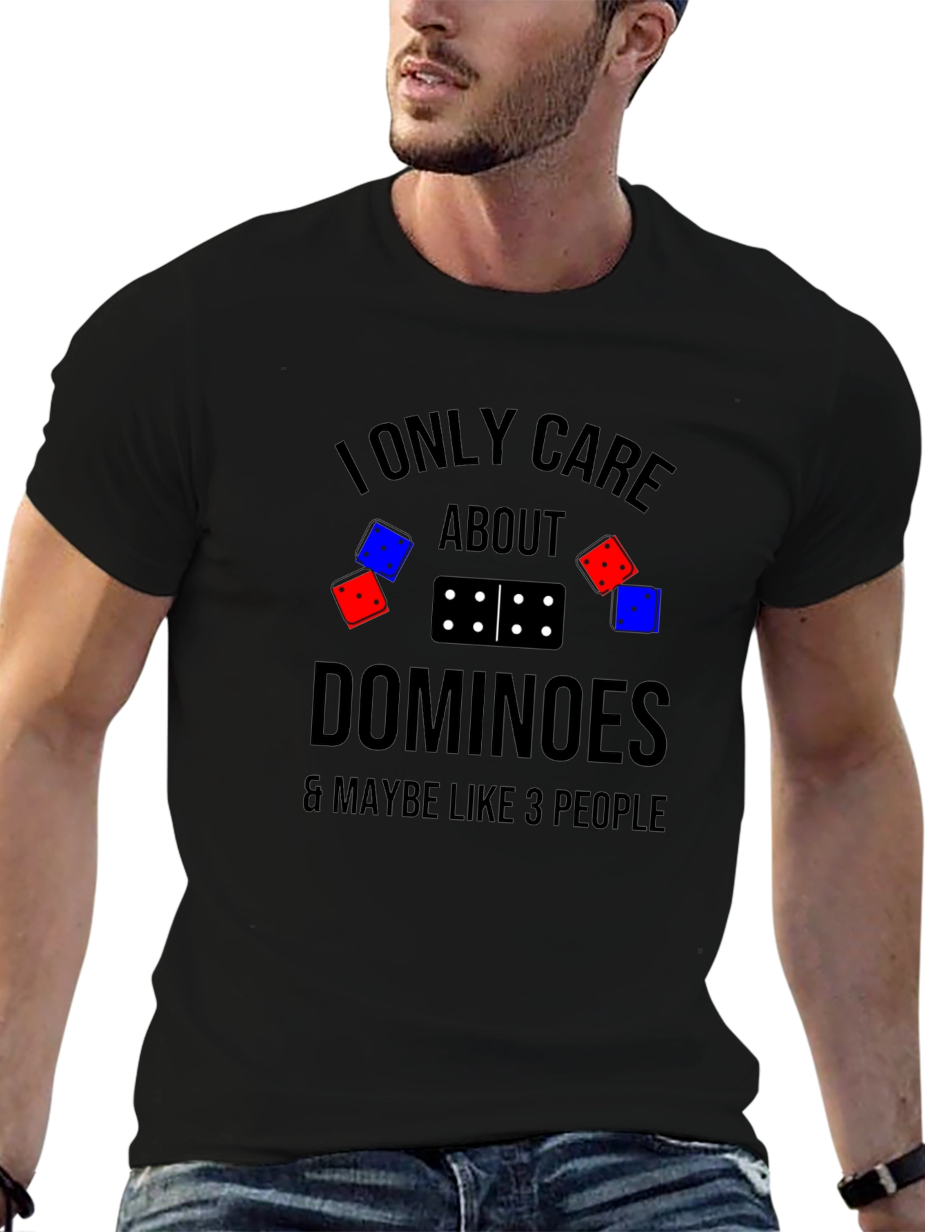 I Only Care About Dominoes T-Shirt