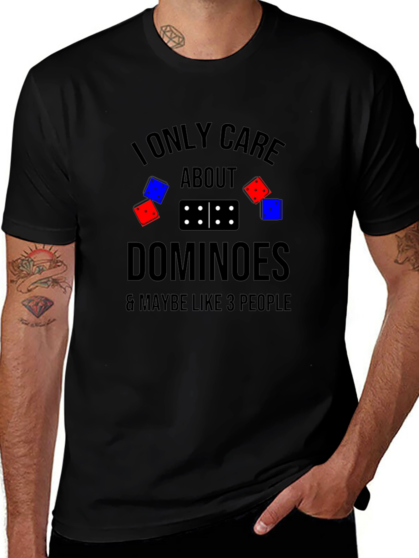 I Only Care About Dominoes T-Shirt