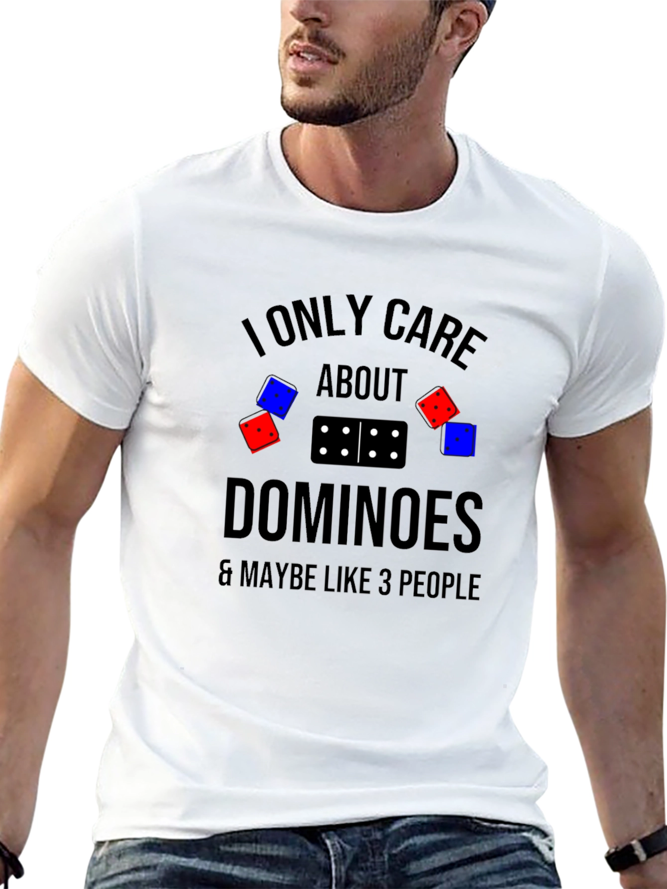 I Only Care About Dominoes T-Shirt