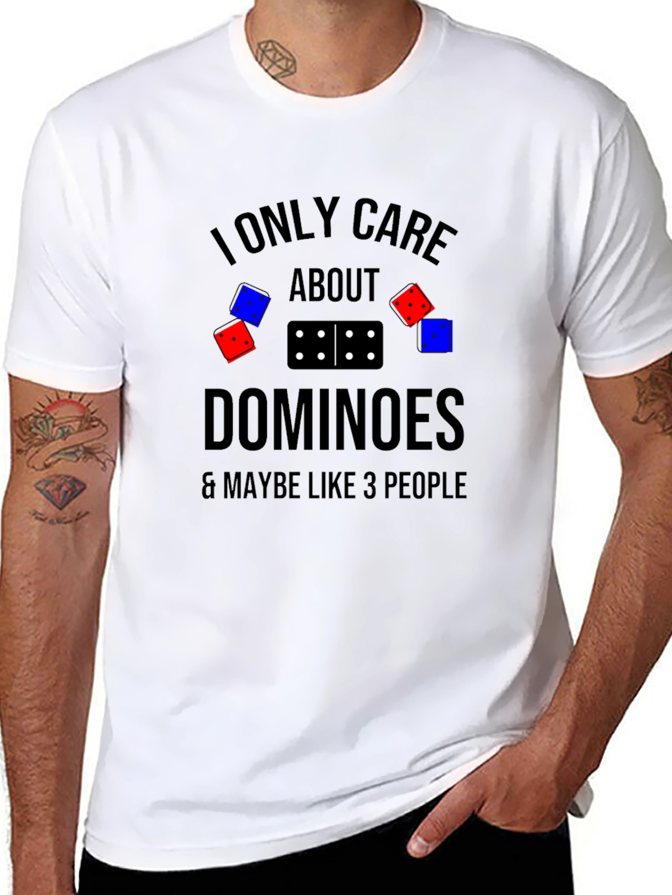 I Only Care About Dominoes T-Shirt