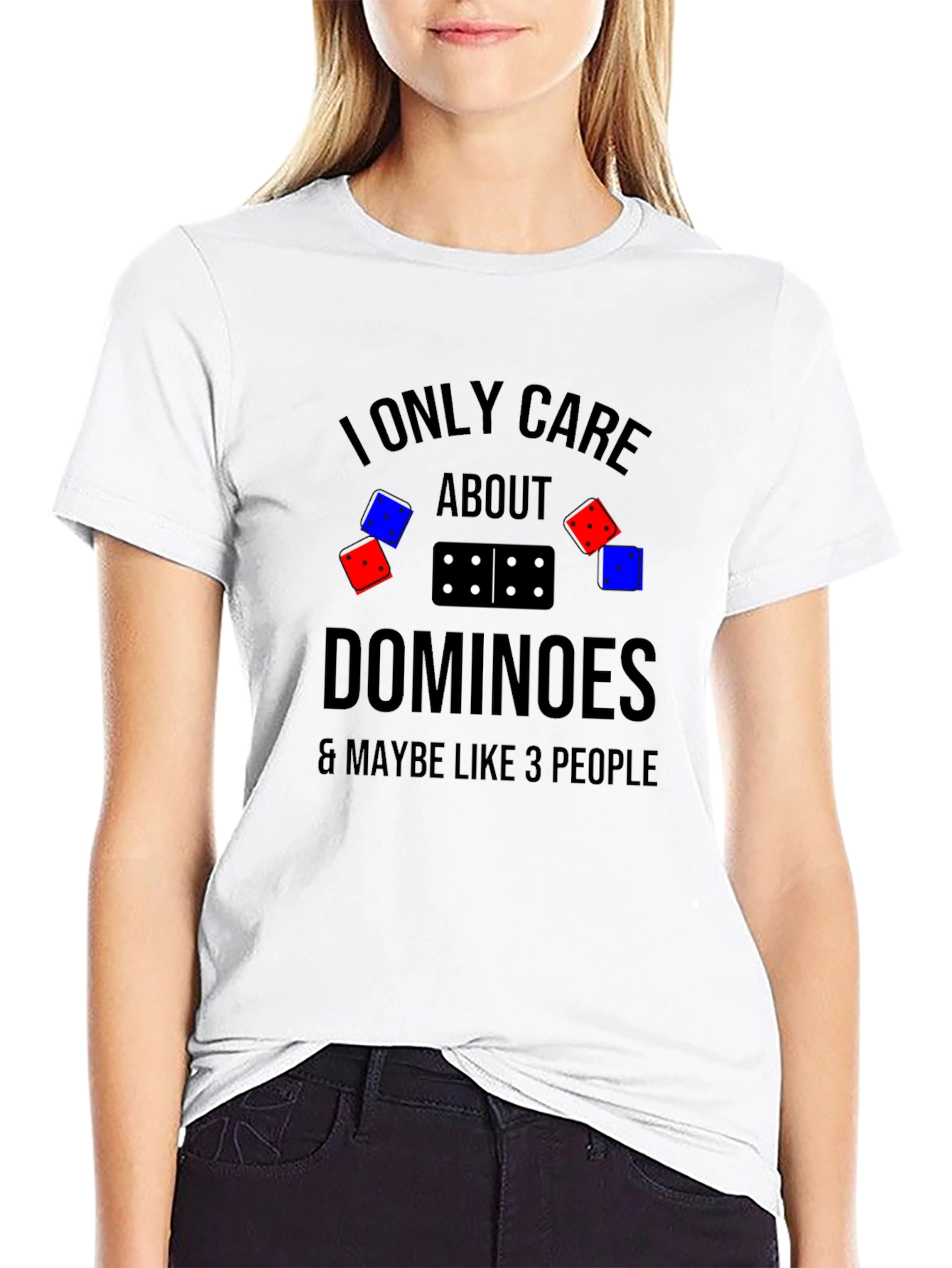 I Only Care About Dominoes T-Shirt