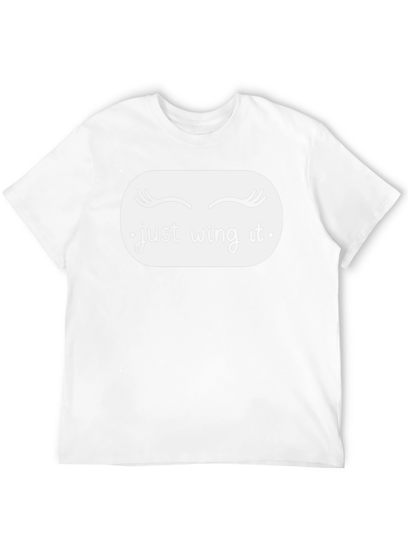 Just Wing It Graphic Tee - Black