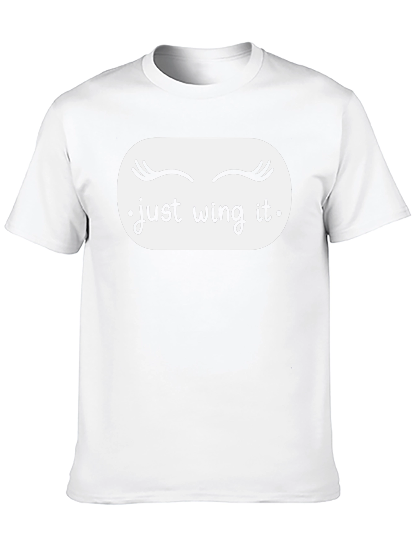 Just Wing It Graphic Tee - Black