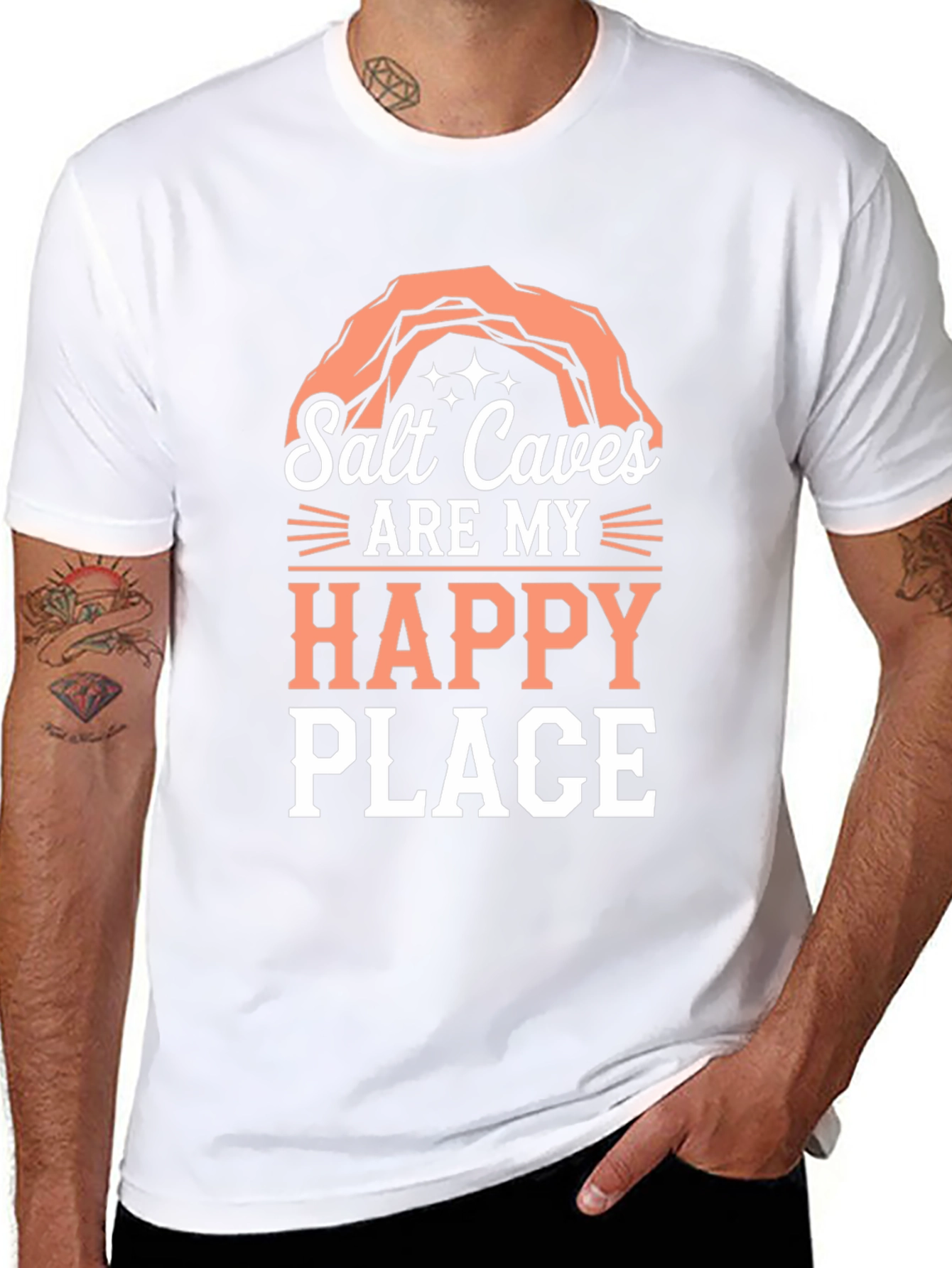 Salt Caves Happy Place T-Shirt