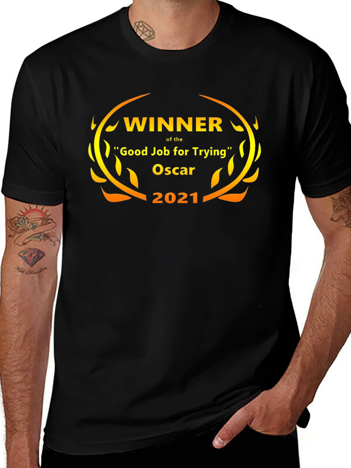 Winner Good Job For Trying Oscar 2021 T-Shirt