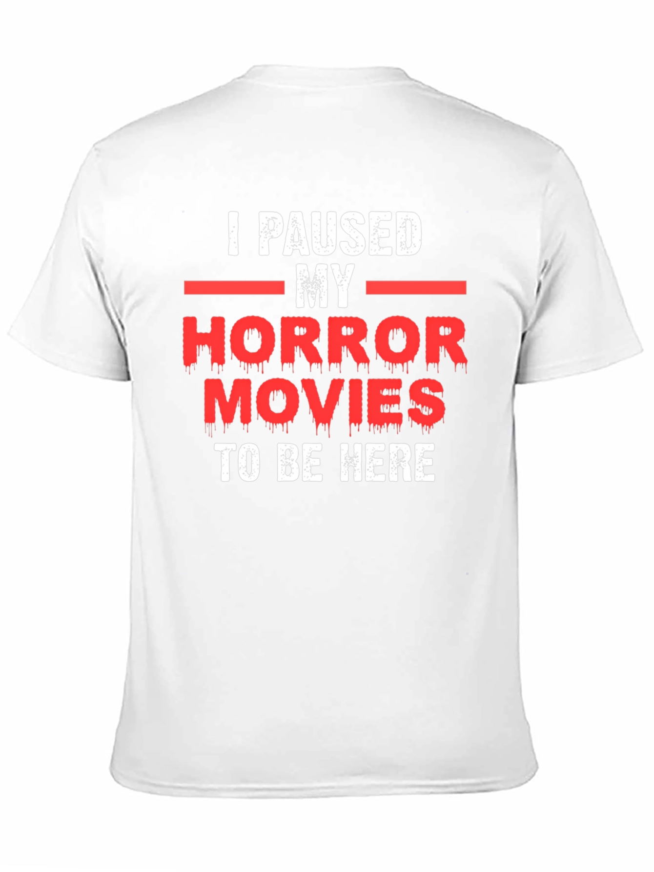 Horror Movie Pause T-Shirt