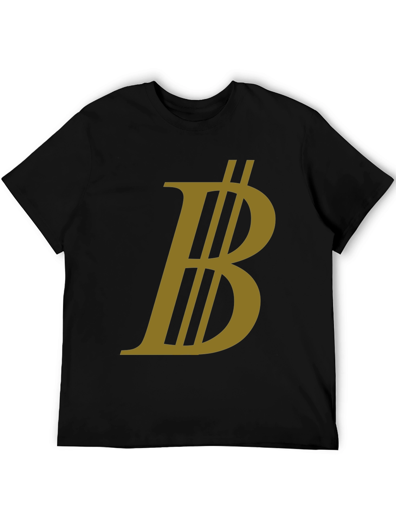 Bitcoin Logo Tee - Crypto Currency Black T-Shirt