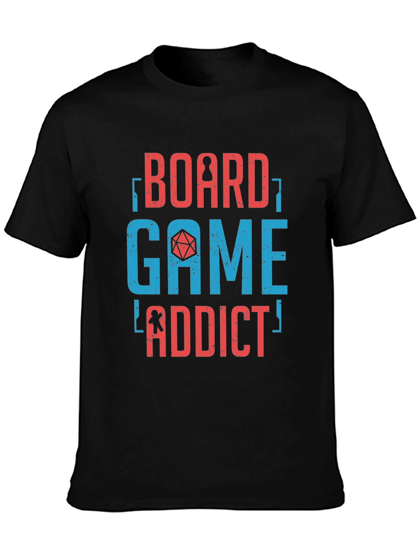 Board Game Addict Graphic T-Shirt