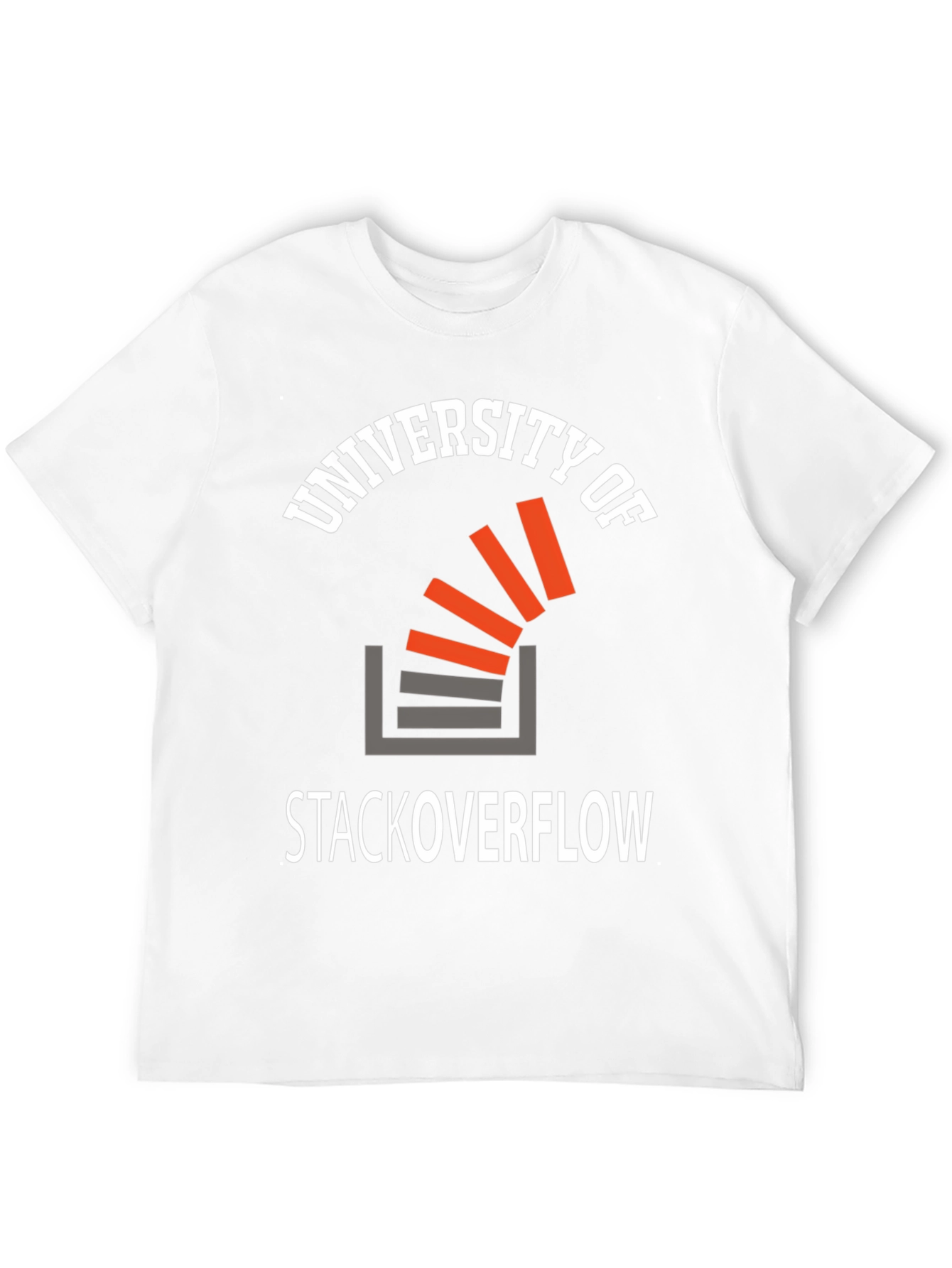 University of Stack Overflow Black T-Shirt