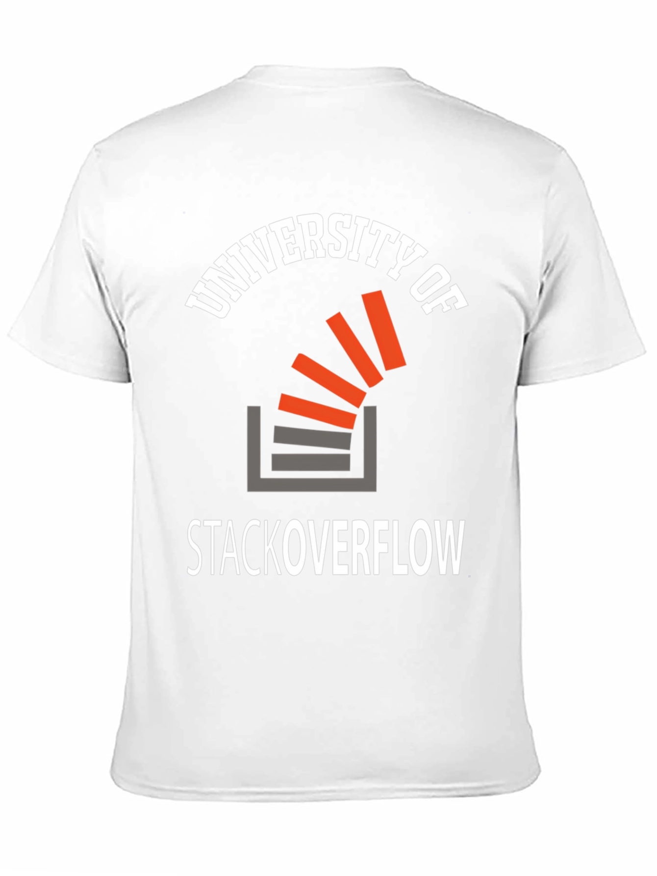 University of Stack Overflow Black T-Shirt