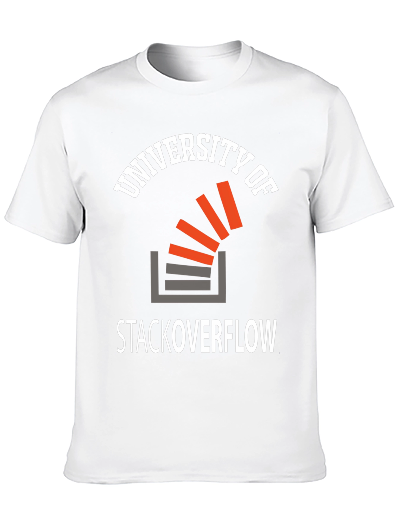 University of Stack Overflow Black T-Shirt