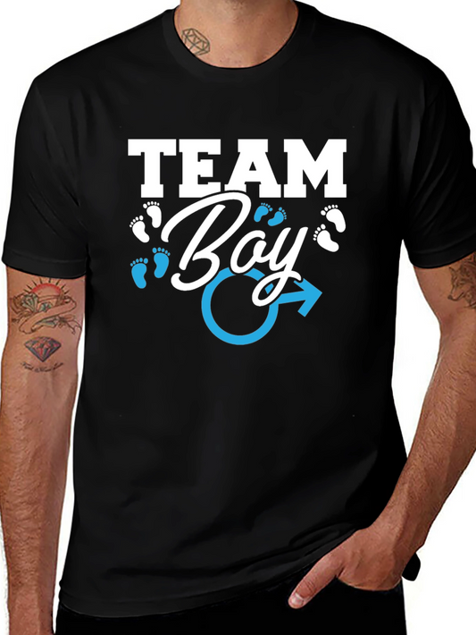 Team Boy T-Shirt - Gender Reveal Tee