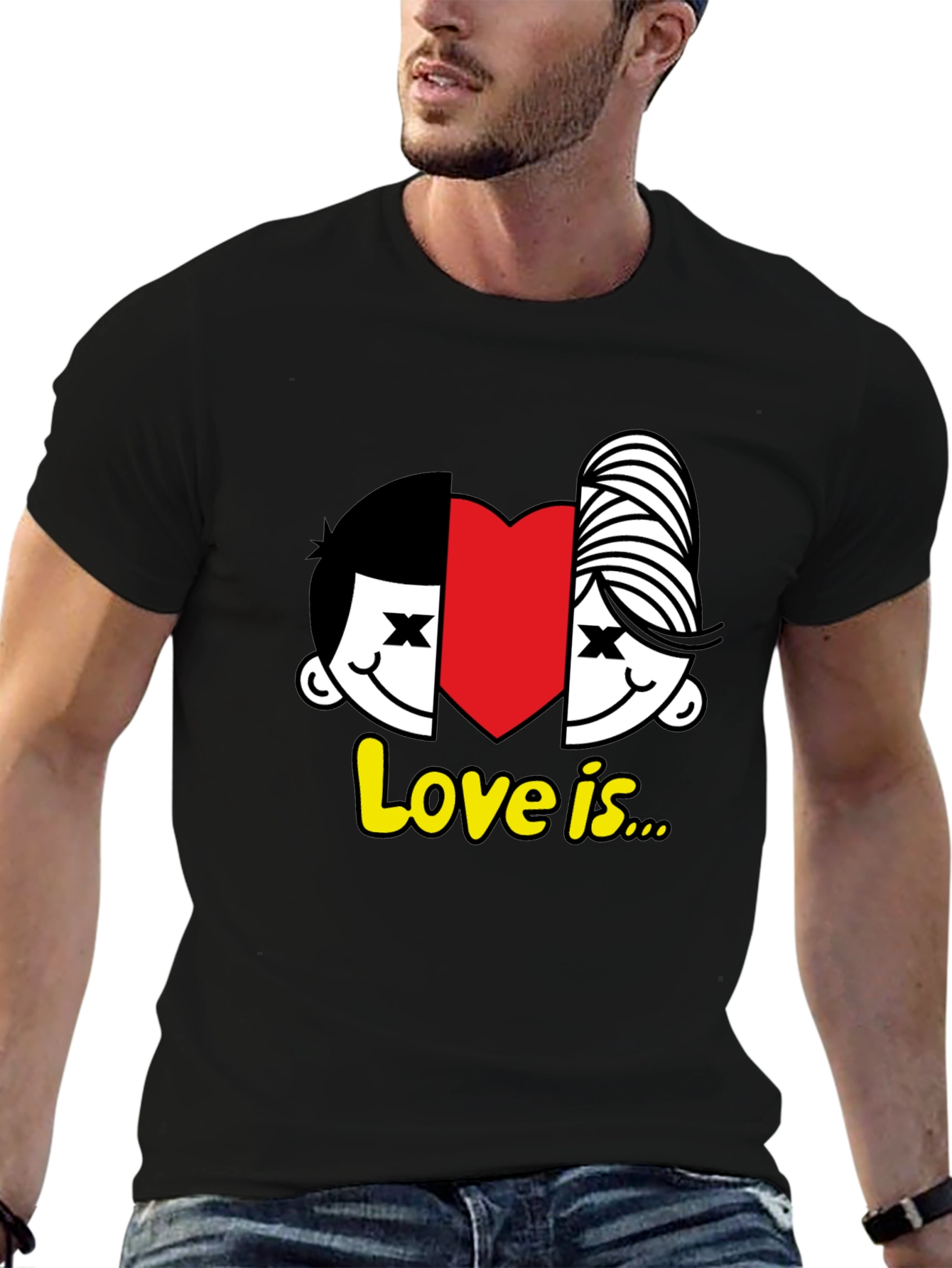 Love is... T-Shirt - Cute Couple Tee