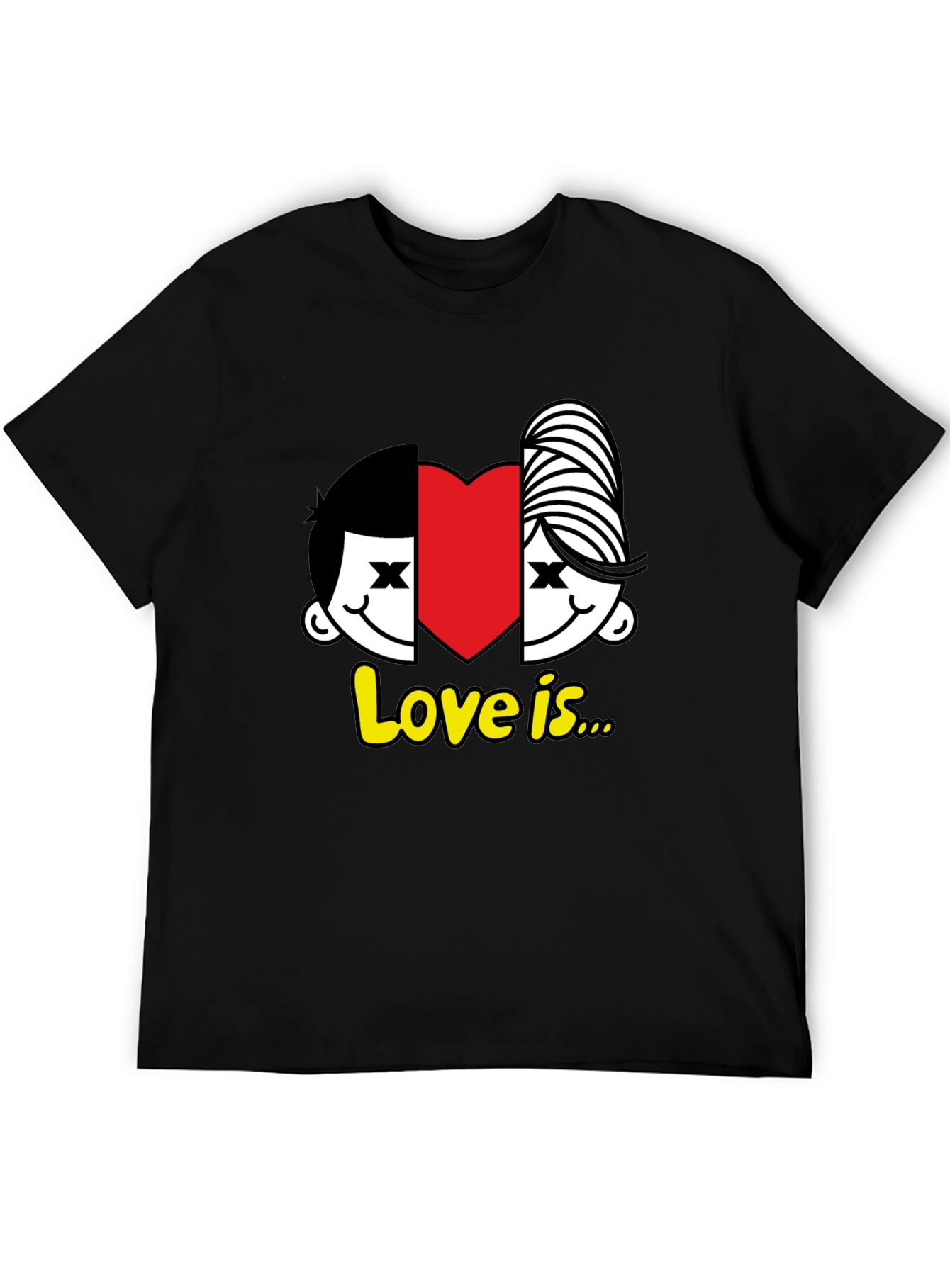 Love is... T-Shirt - Cute Couple Tee