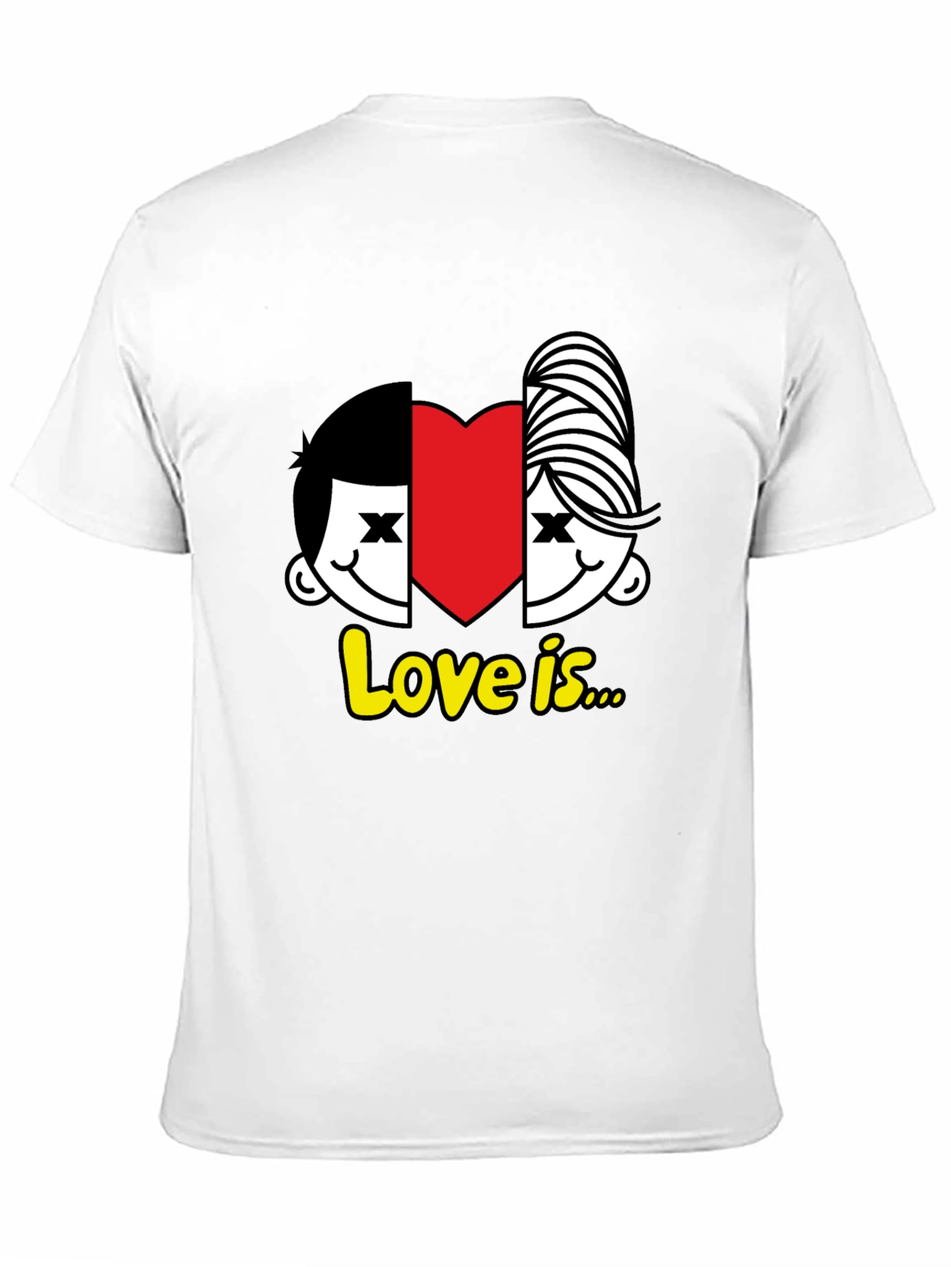 Love is... T-Shirt - Cute Couple Tee