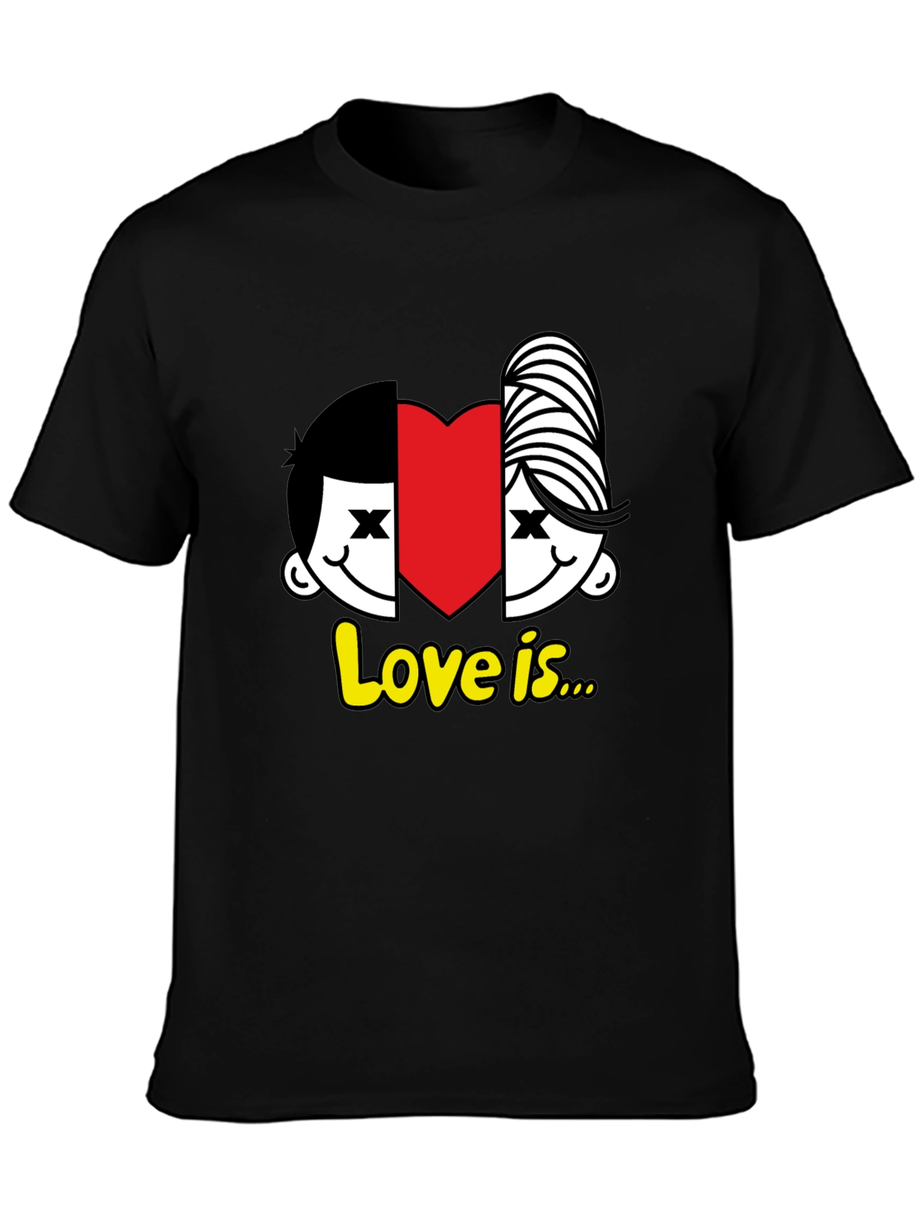 Love is... T-Shirt - Cute Couple Tee