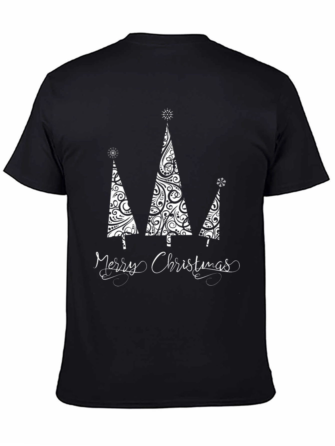 Merry Christmas Tree Graphic Tee