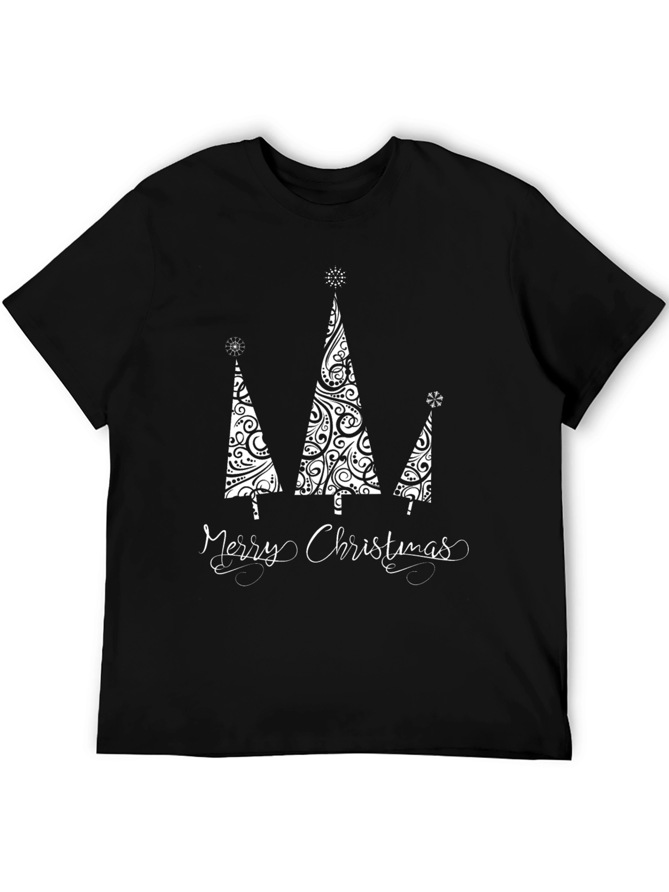 Merry Christmas Tree Graphic Tee