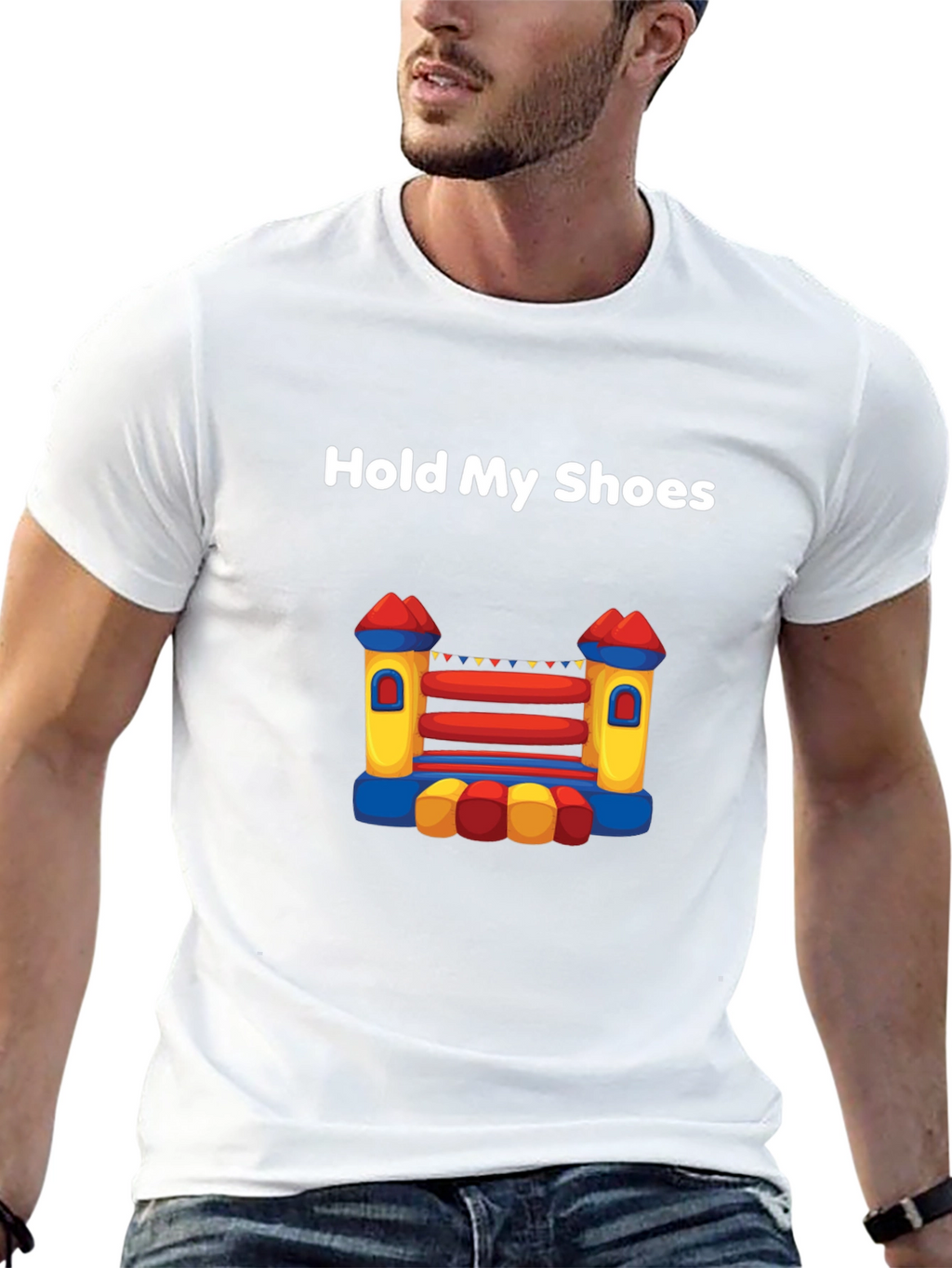 Hold My Shoes Inflatable T-Shirt