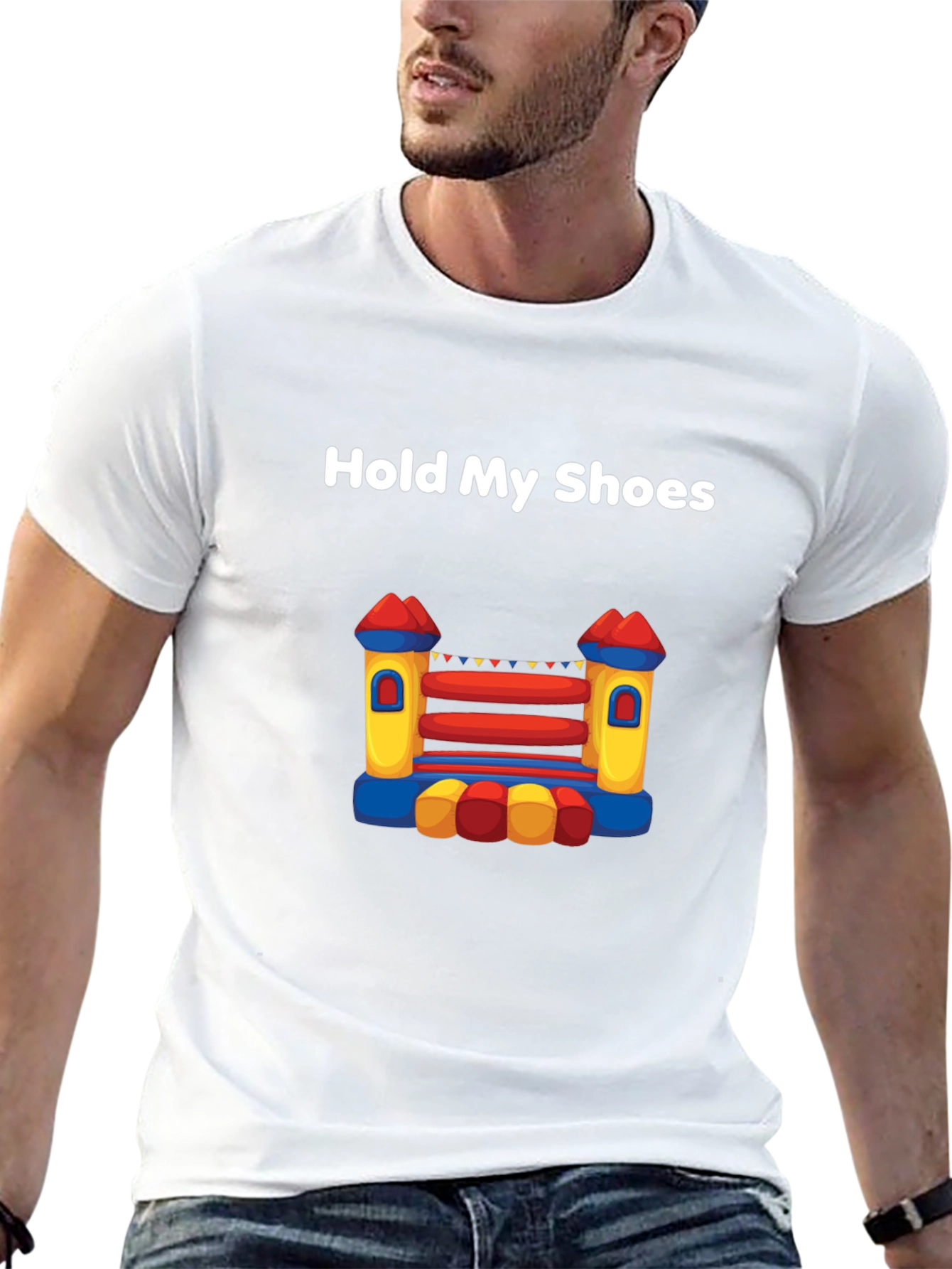 Hold My Shoes Inflatable T-Shirt