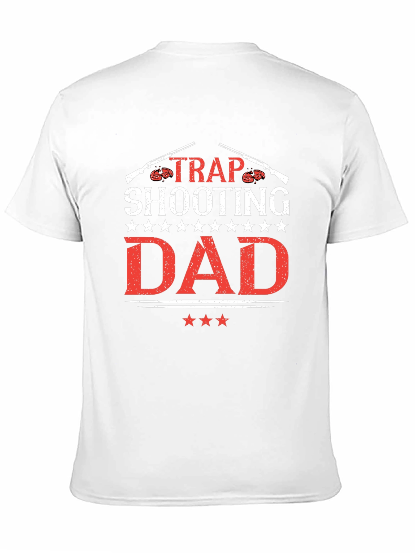 Trap Shooting Dad Graphic T-Shirt