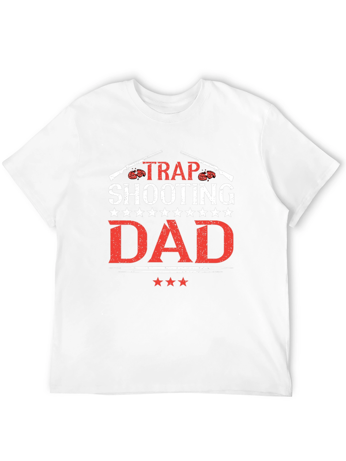 Trap Shooting Dad Graphic T-Shirt