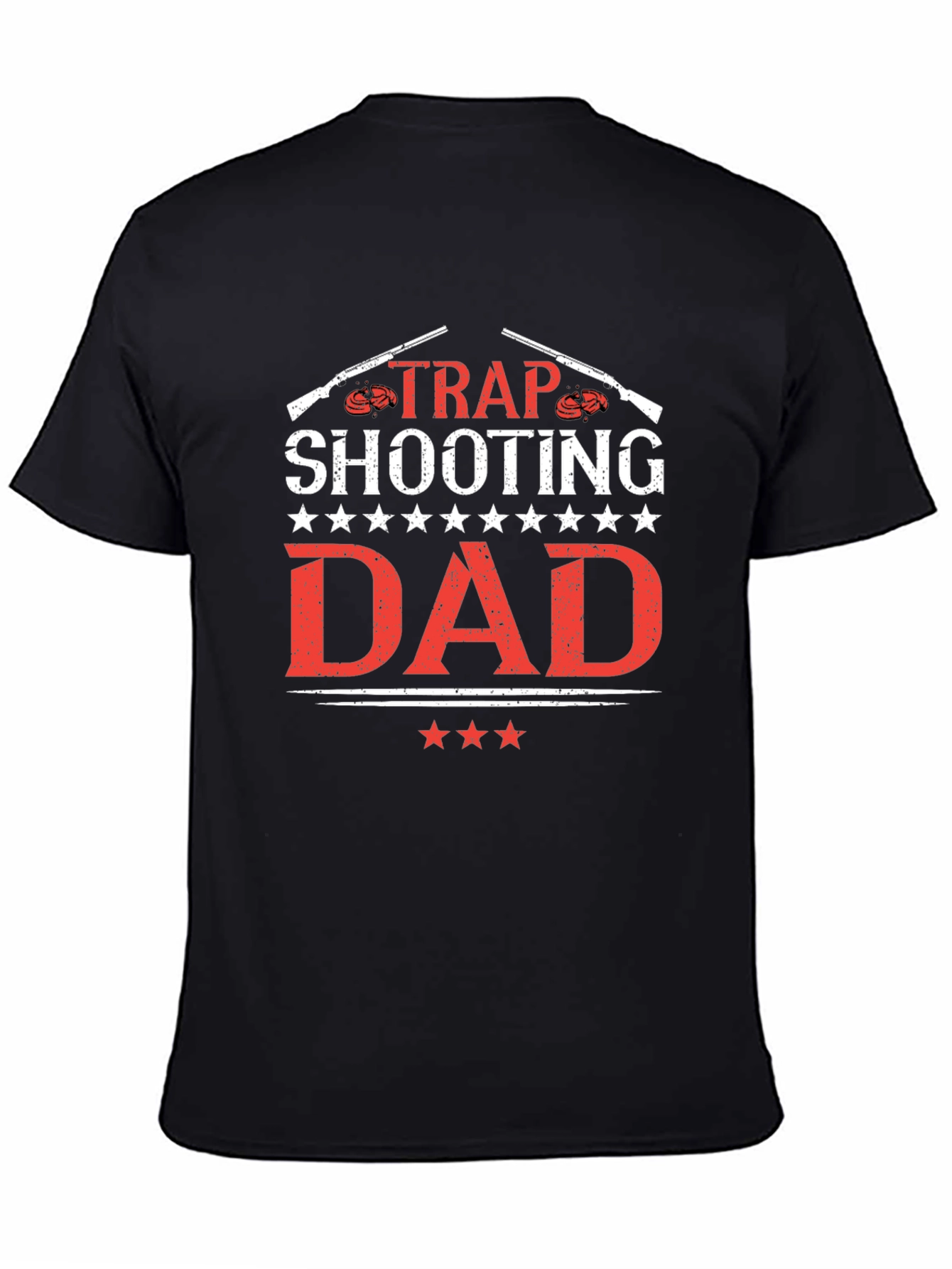 Trap Shooting Dad Graphic T-Shirt