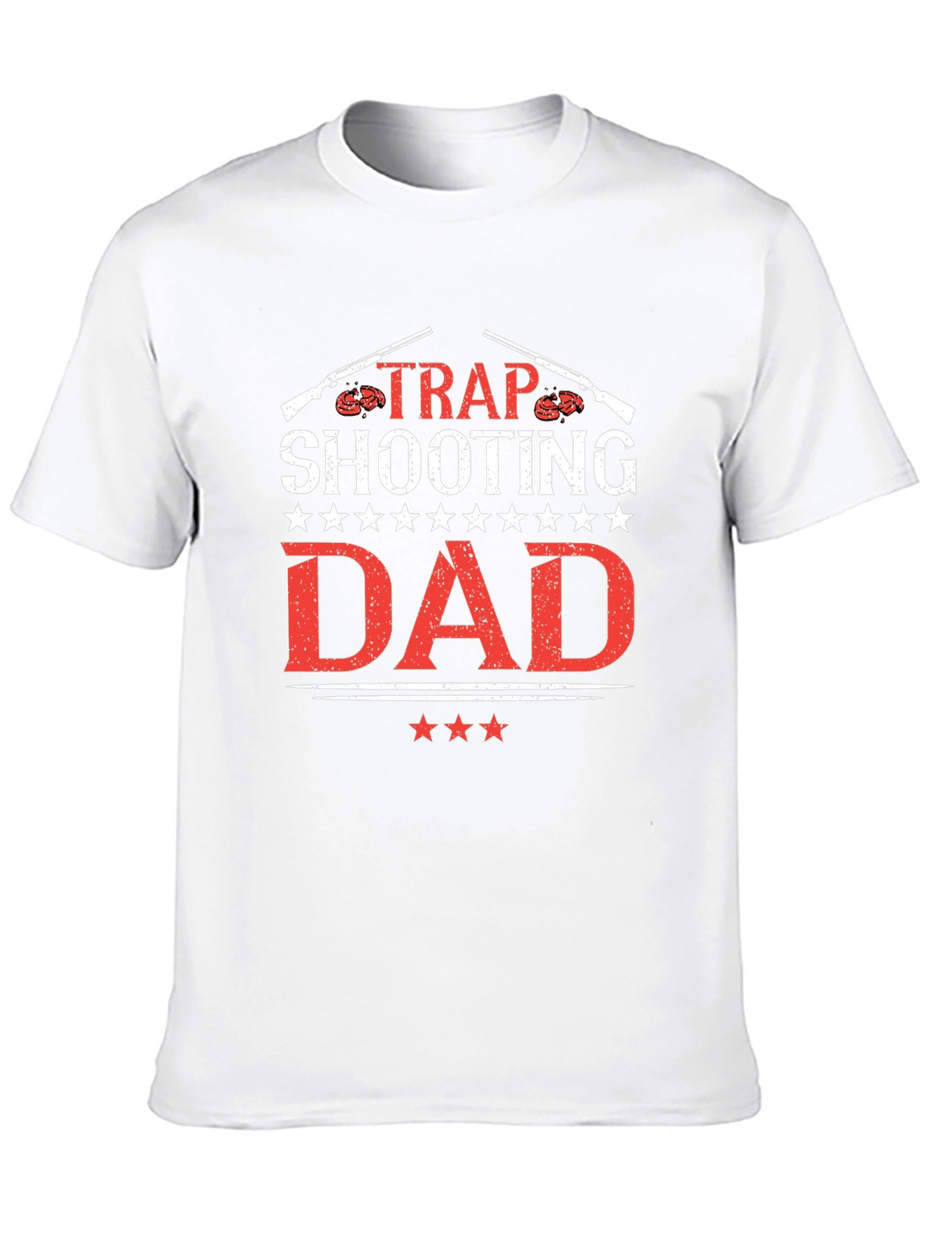 Trap Shooting Dad Graphic T-Shirt