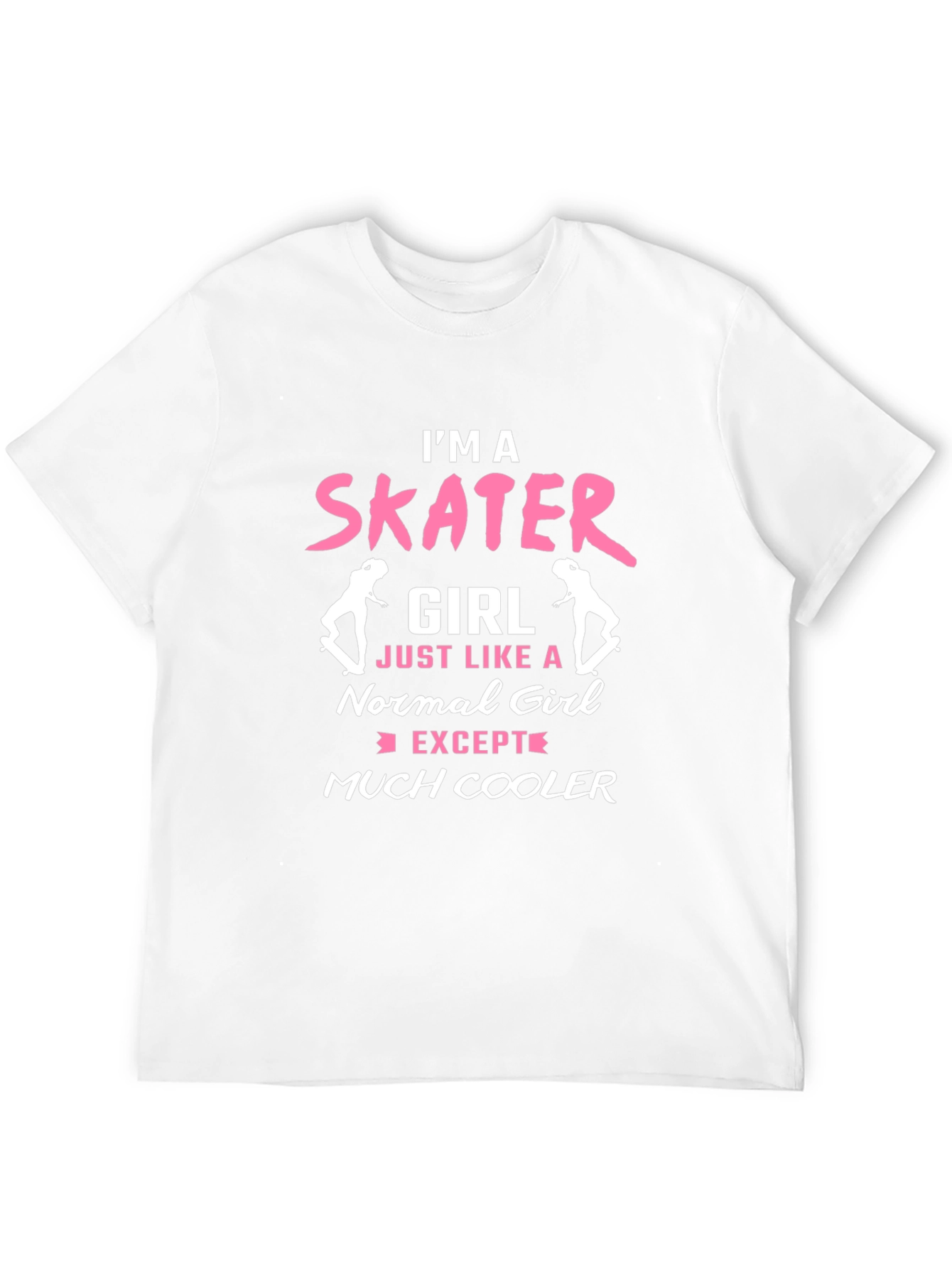 Skater Girl T-Shirt - Cool Graphic Tee