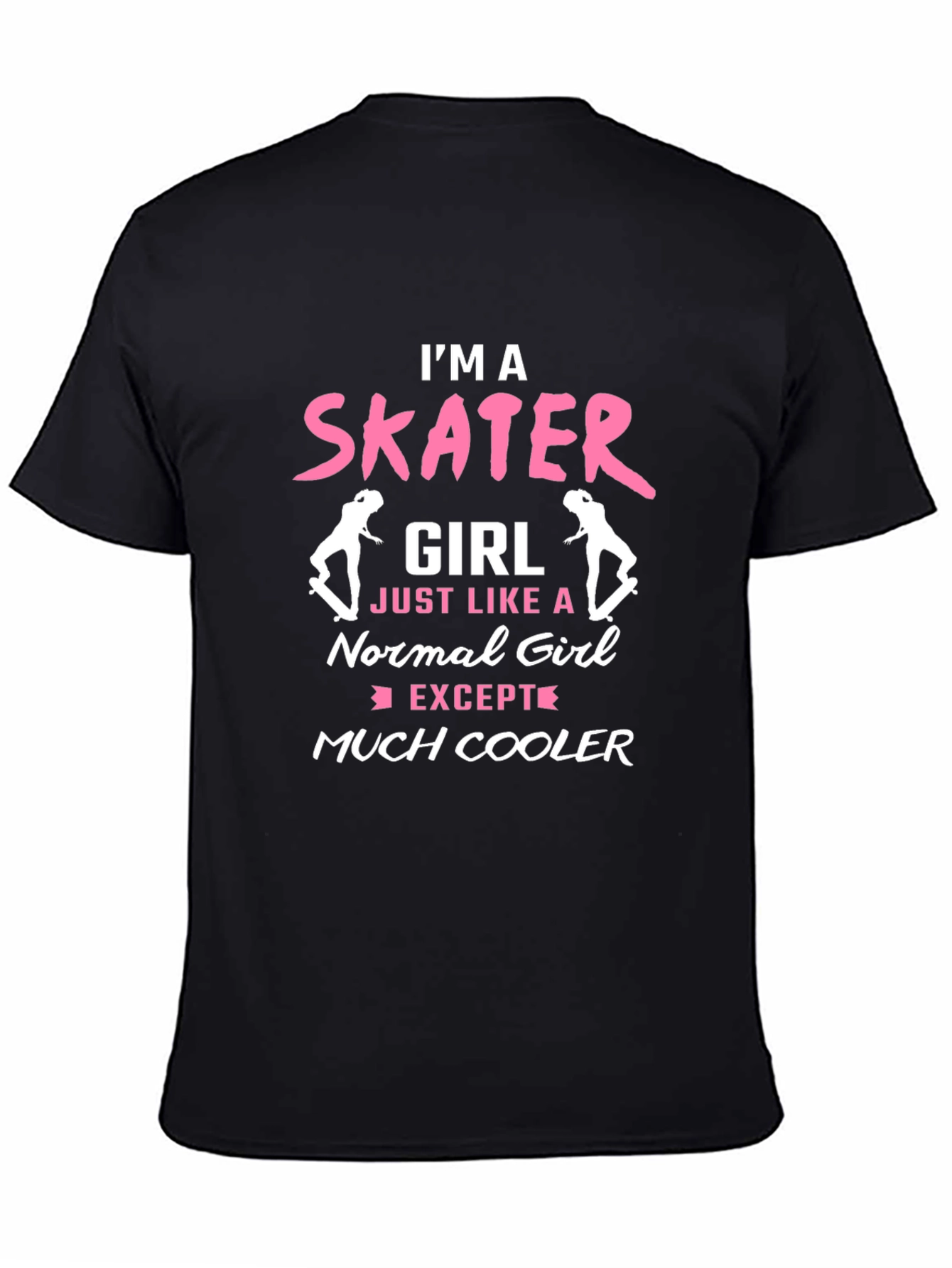 Skater Girl T-Shirt - Cool Graphic Tee