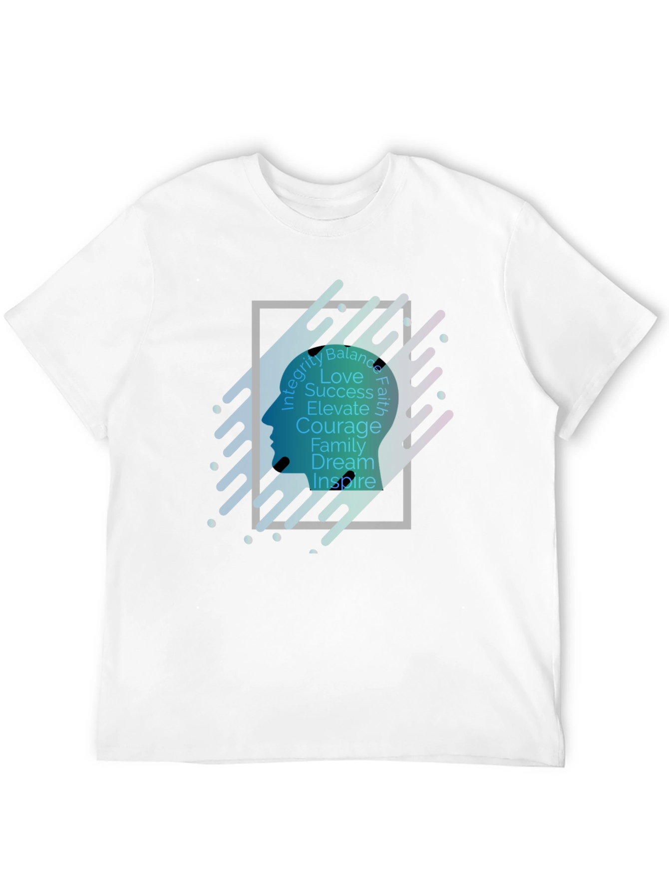 Inspirational Mindset Graphic T-Shirt - Black