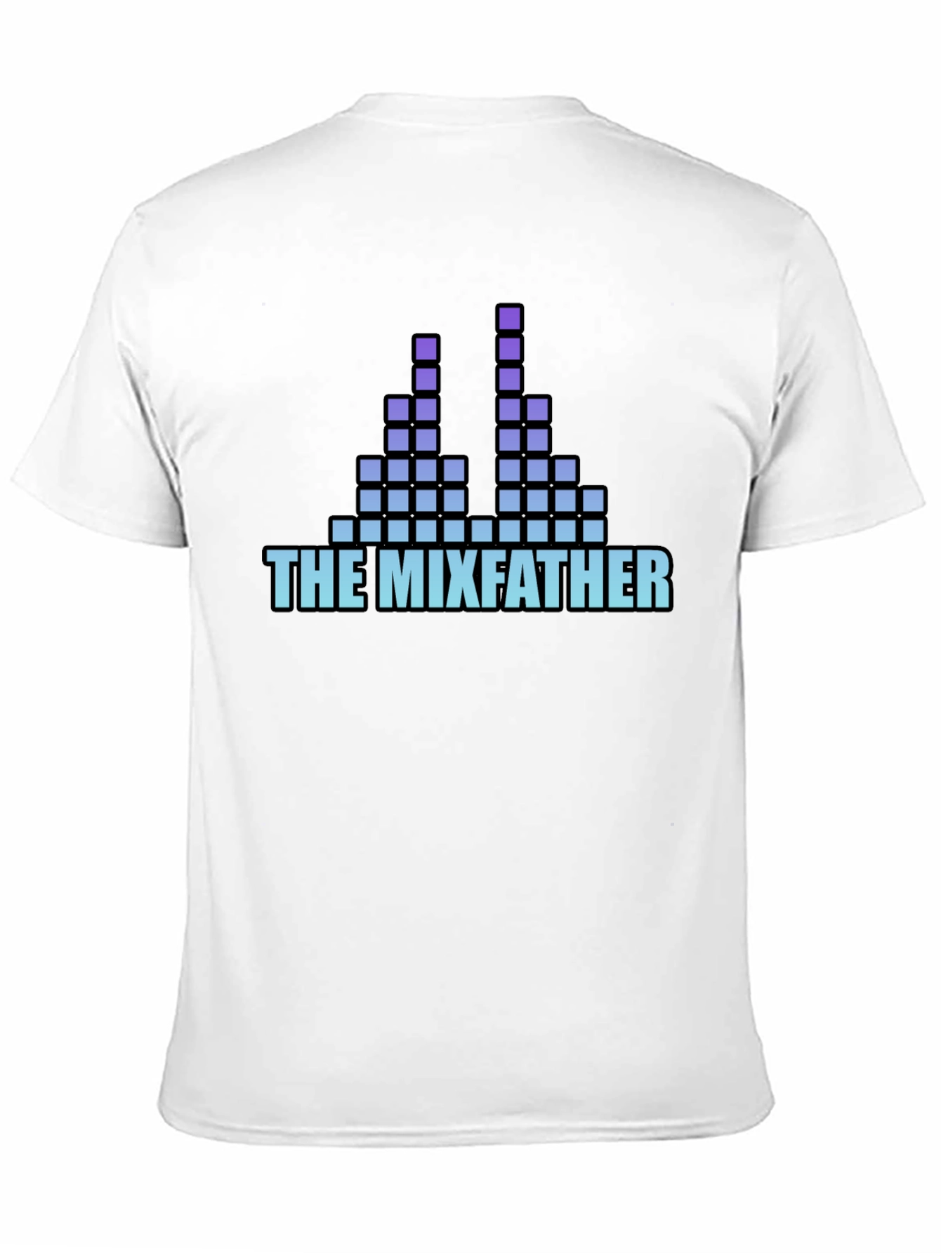 The Mixfather T-Shirt - DJ Music Pixel Art Tee