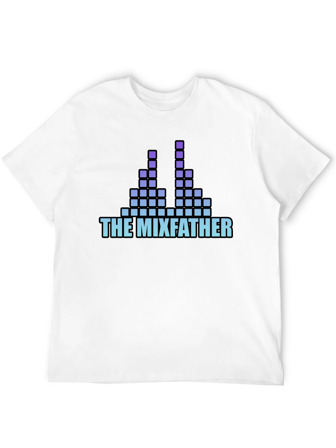 The Mixfather T-Shirt - DJ Music Pixel Art Tee