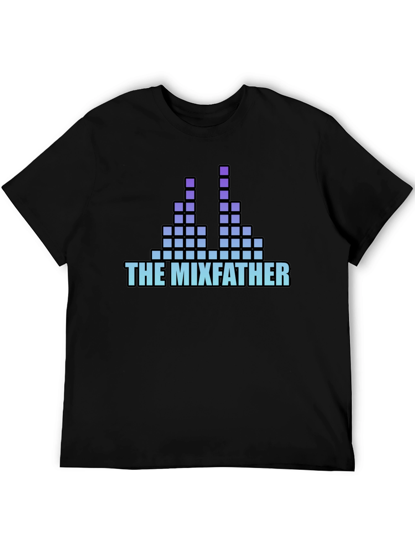 The Mixfather T-Shirt - DJ Music Pixel Art Tee