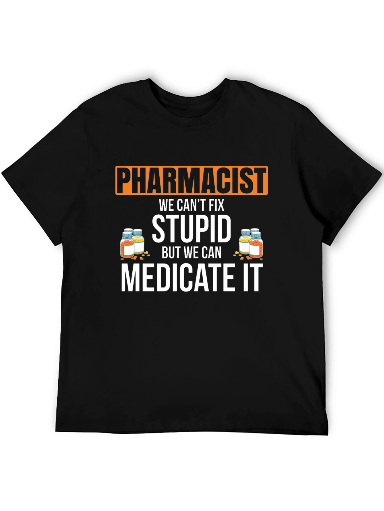 Pharmacist Medicate It Funny T-Shirt