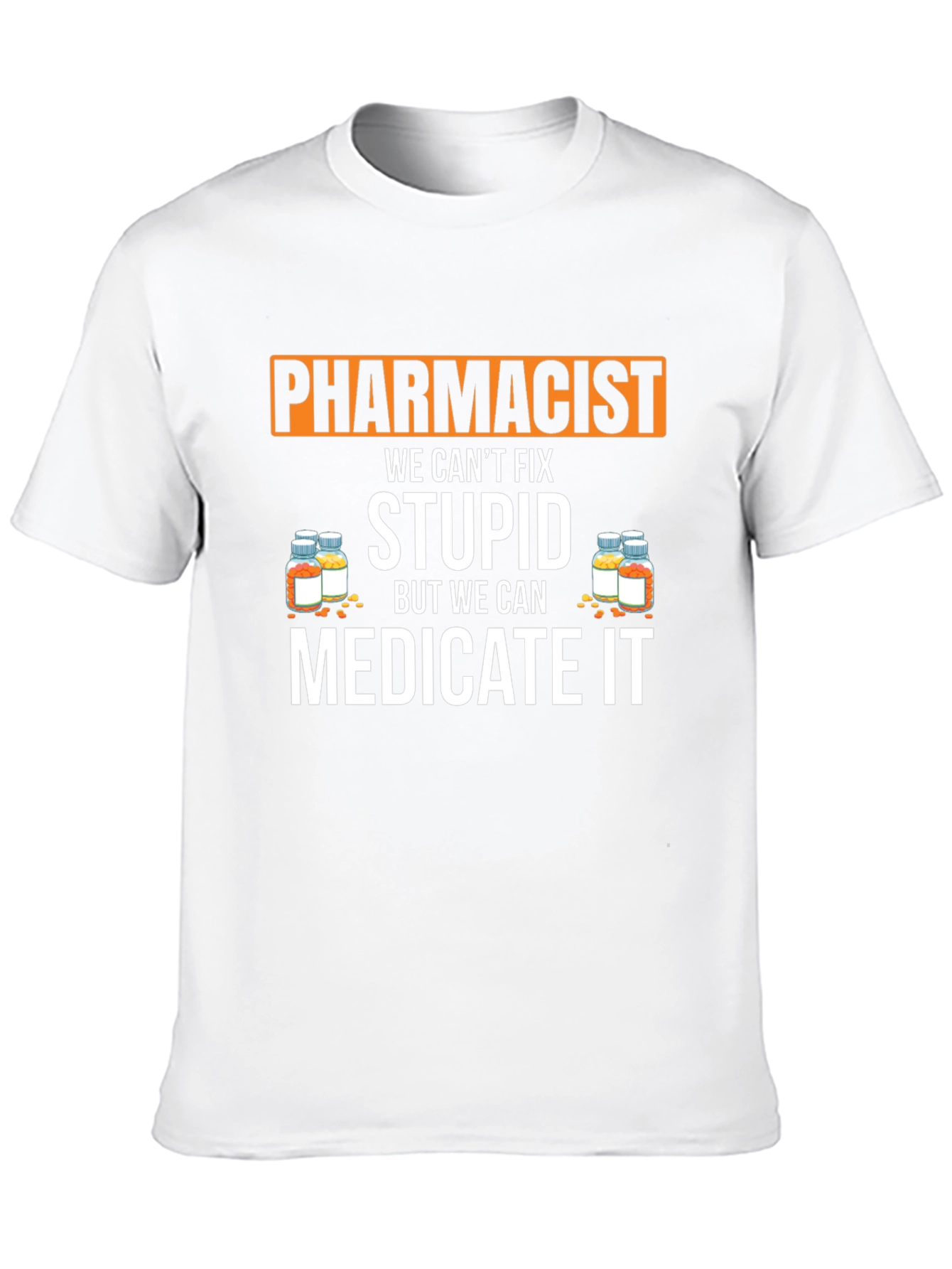 Pharmacist Medicate It Funny T-Shirt