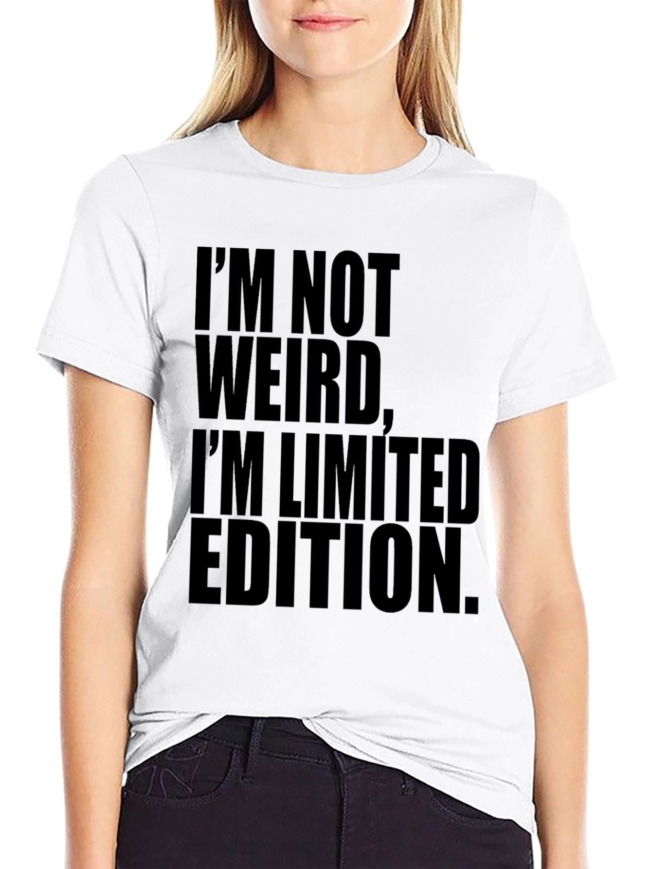 Funny Limited Edition Black Graphic Tee