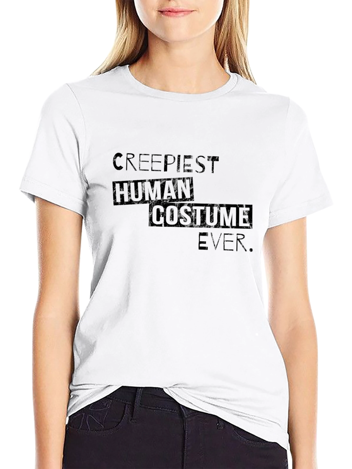 Creepiest Human Costume Ever T-Shirt
