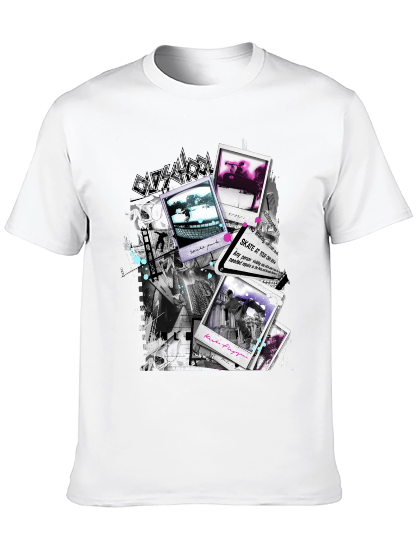 Oldschool Black Graphic T-Shirt