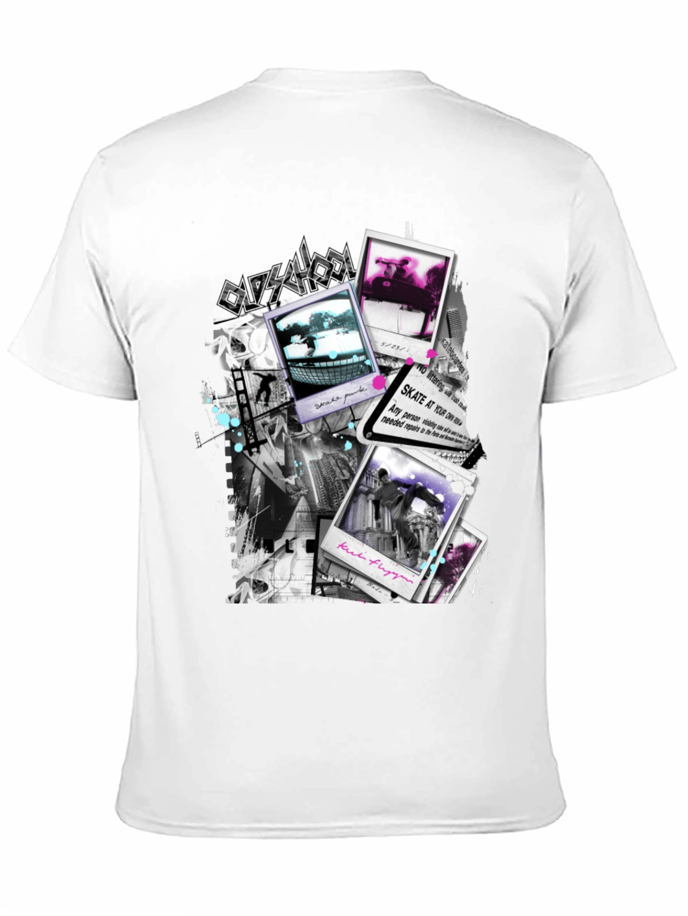 Oldschool Black Graphic T-Shirt