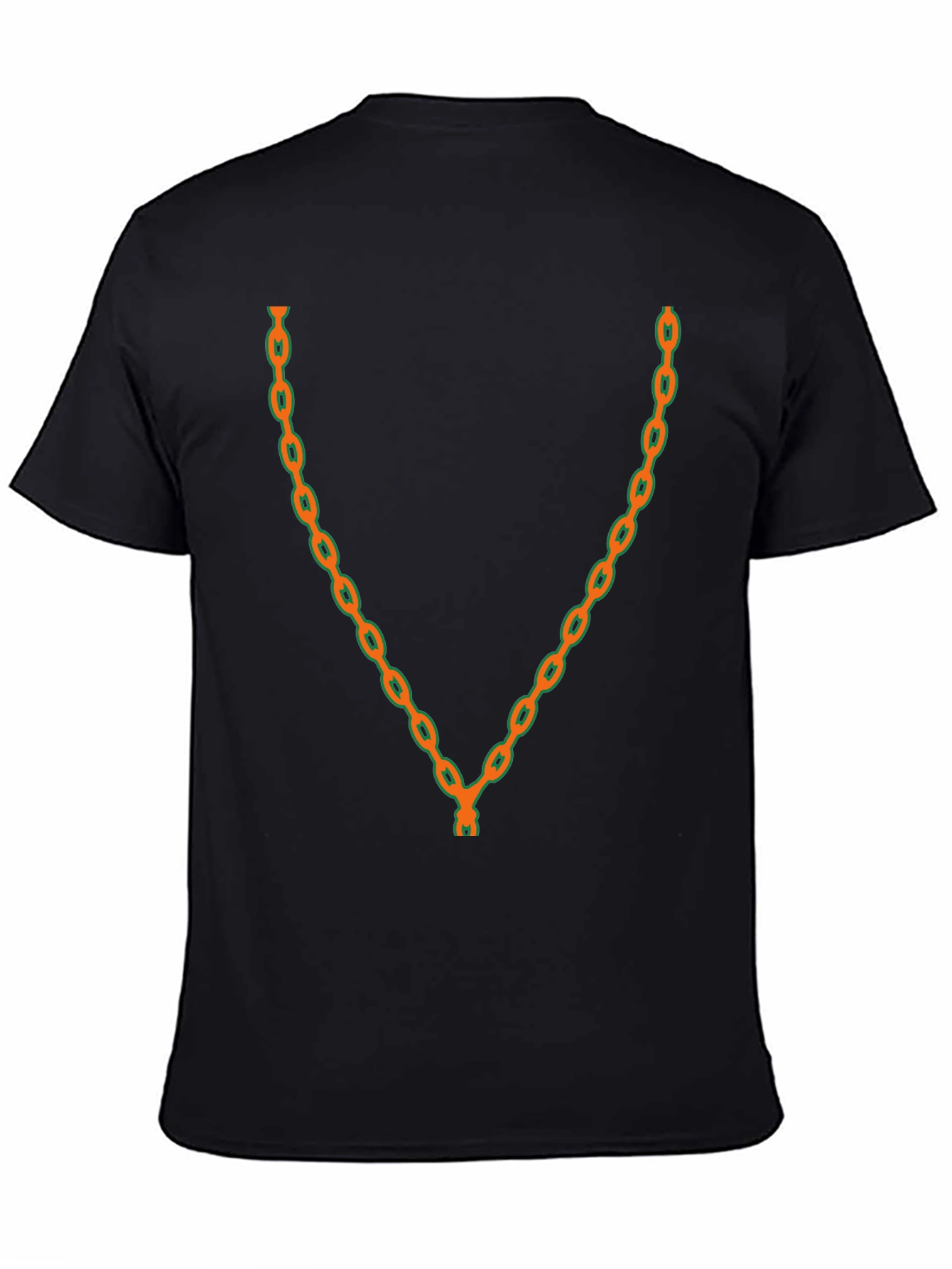 Mens Chain Graphic Tee - Bold Style Statement